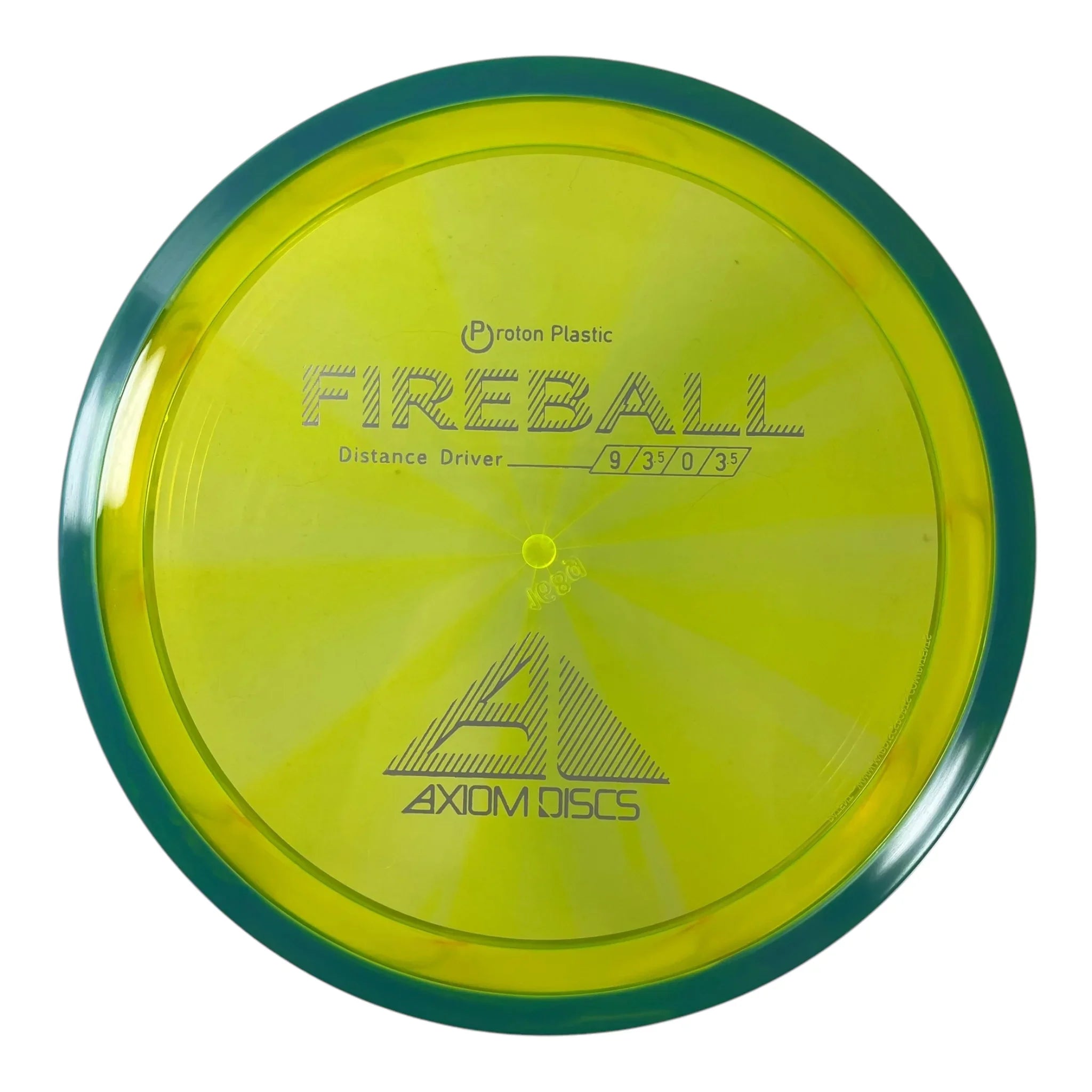 Axiom Discs Fireball | Proton | Yellow/Blue 168g Disc Golf