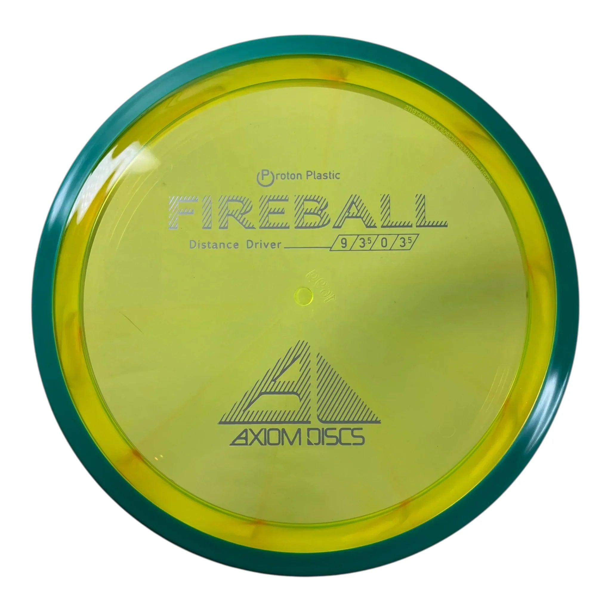Axiom Discs Fireball | Proton | Yellow/Teal 169g Disc Golf