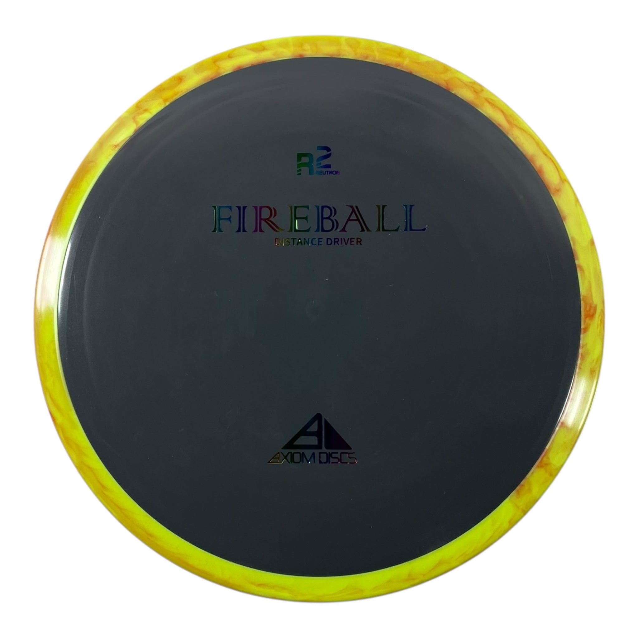 Axiom Discs Fireball | R2 Neutron | Grey/Yellow 169g Disc Golf