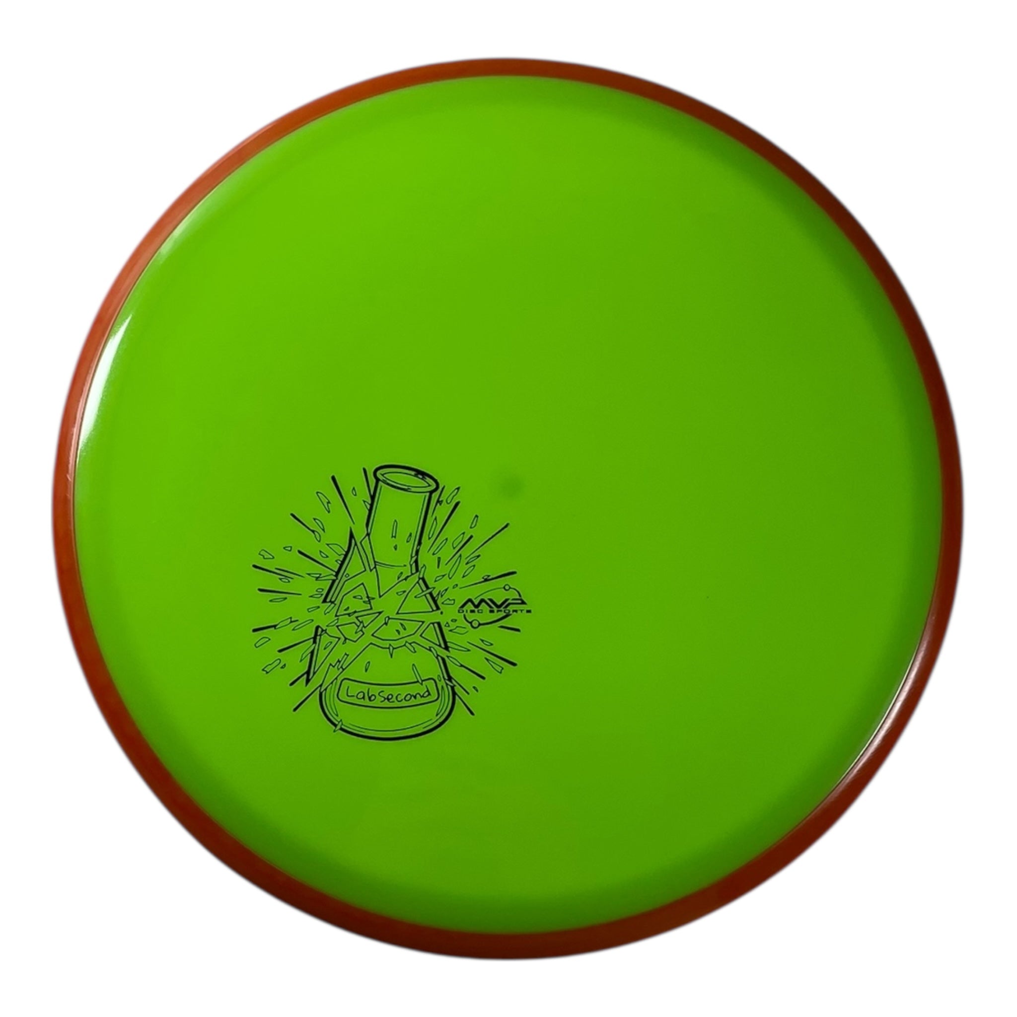 Axiom Discs Hex - Lab Second | Neutron | Green/Orange 176g Disc Golf