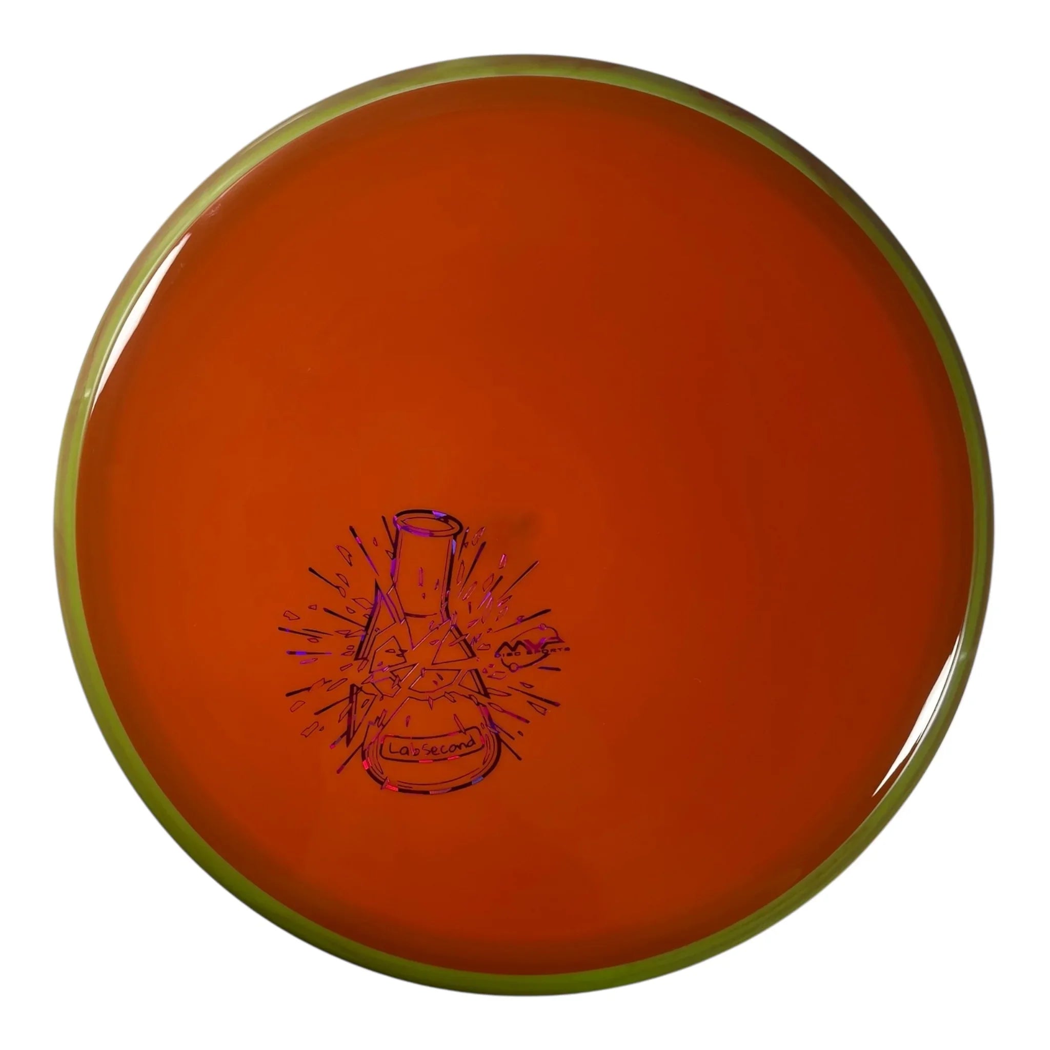 Axiom Discs Hex - Lab Second | Neutron | Orange/Yellow 174g Disc Golf