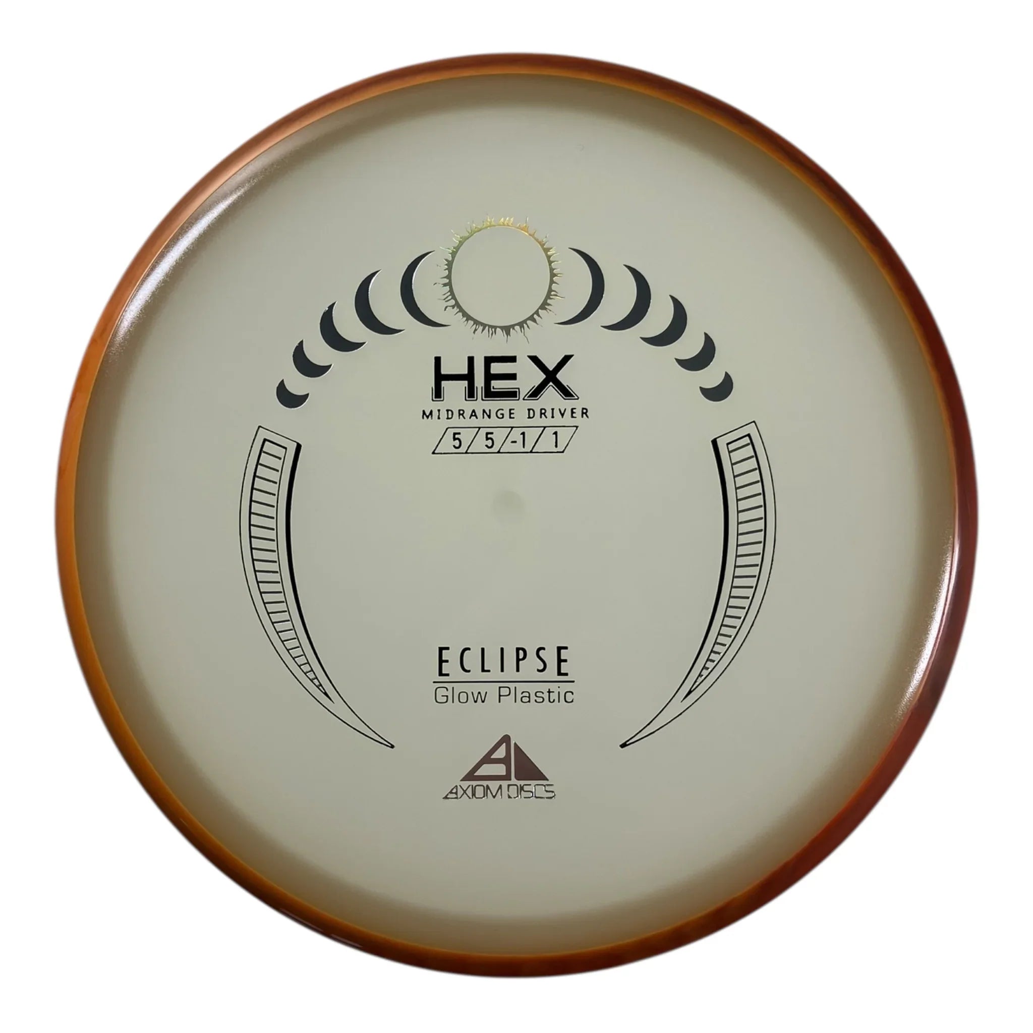 Axiom Discs Hex | Eclipse | Glow/Orange/Red 177g Disc Golf