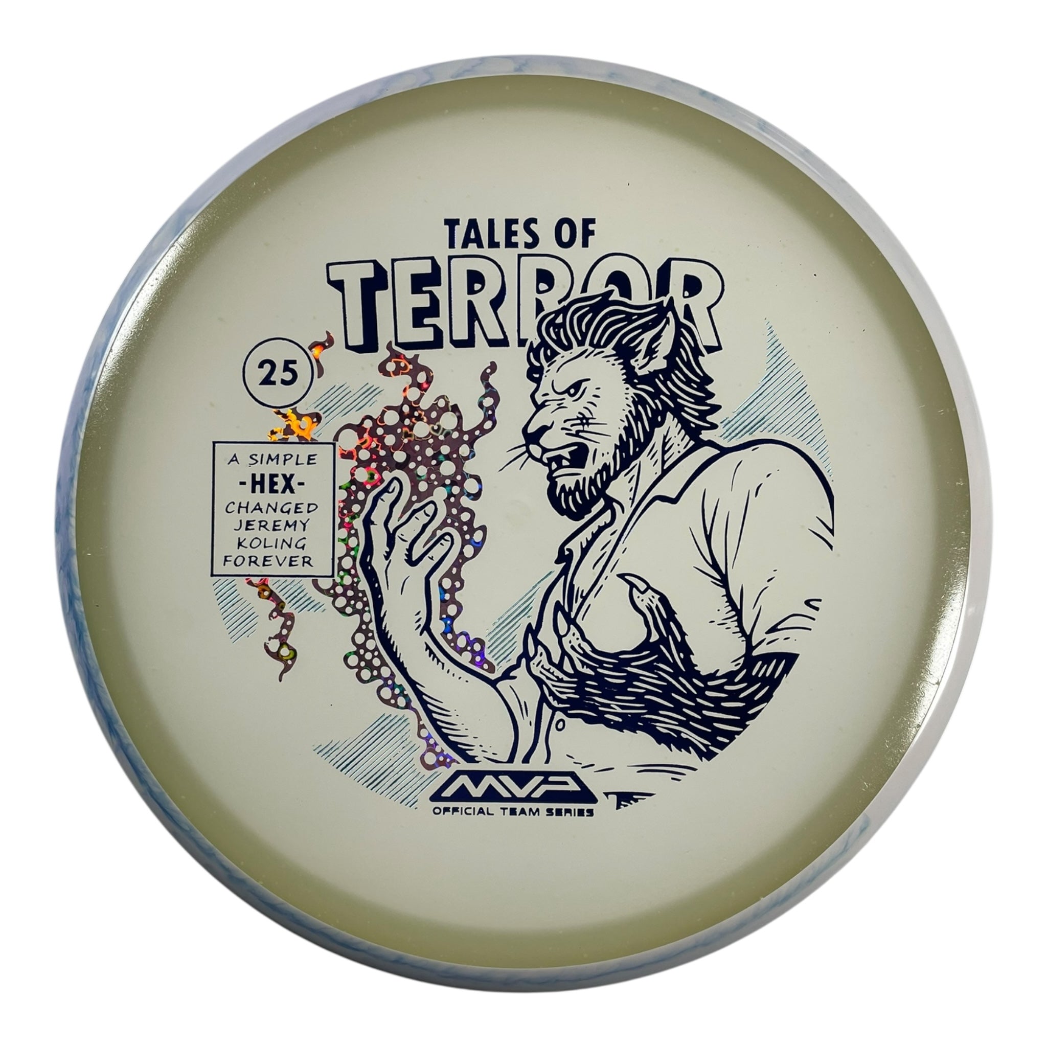 Axiom Discs Hex | Particle Eclipse | Glow/Pink/White 176g (Jeremy Koling Halloween 2025) Disc Golf