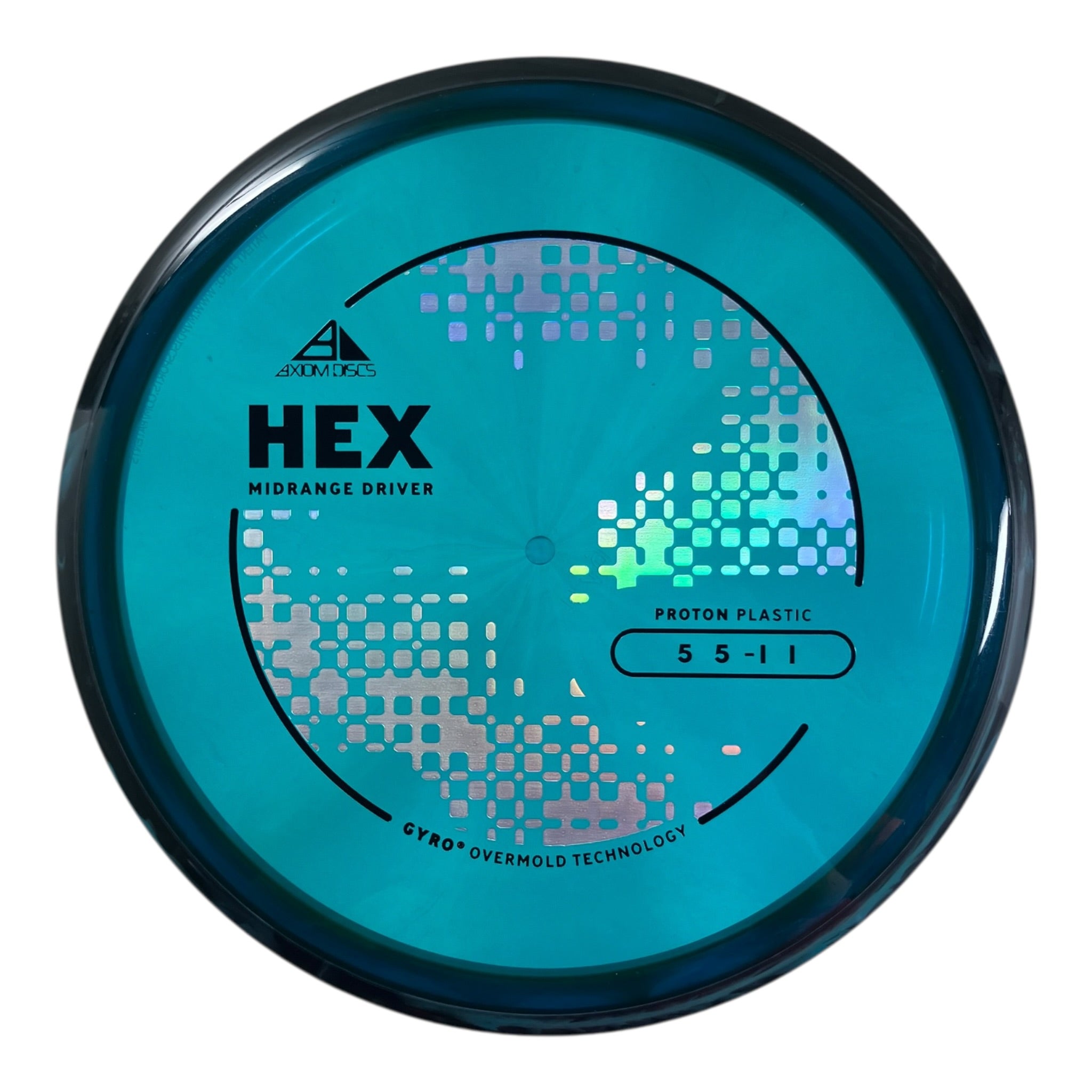 Axiom Discs Hex | Proton | Blue/Black 174g (Project Lab Coat) Disc Golf