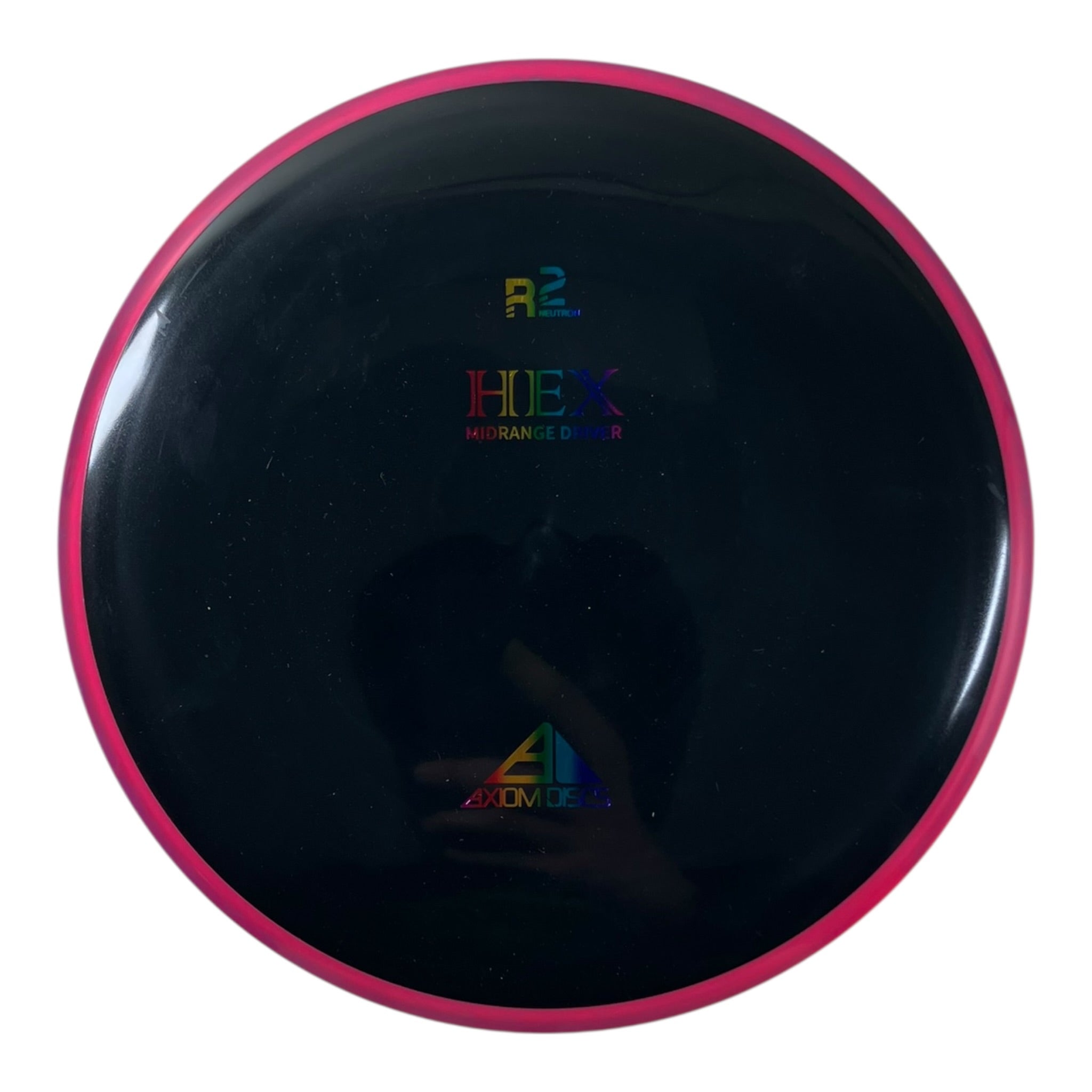 Axiom Discs Hex | R2 Neutron | Black/Pink 174g Disc Golf