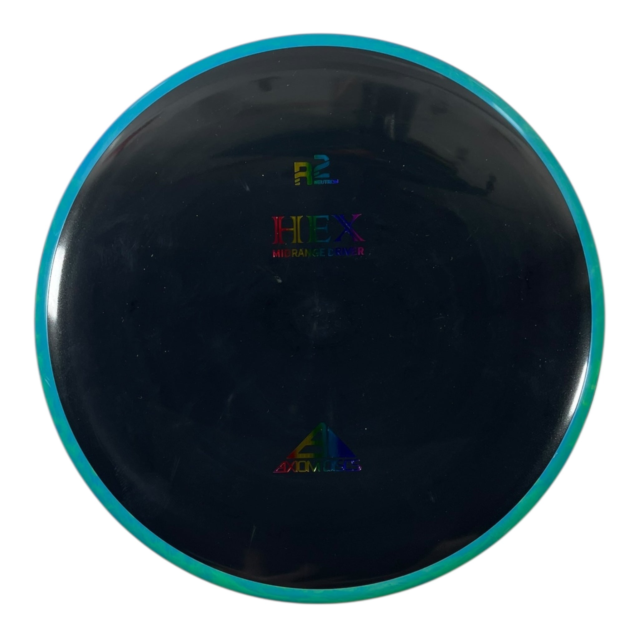 Axiom Discs Hex | R2 Neutron | Black/Teal 175g Disc Golf