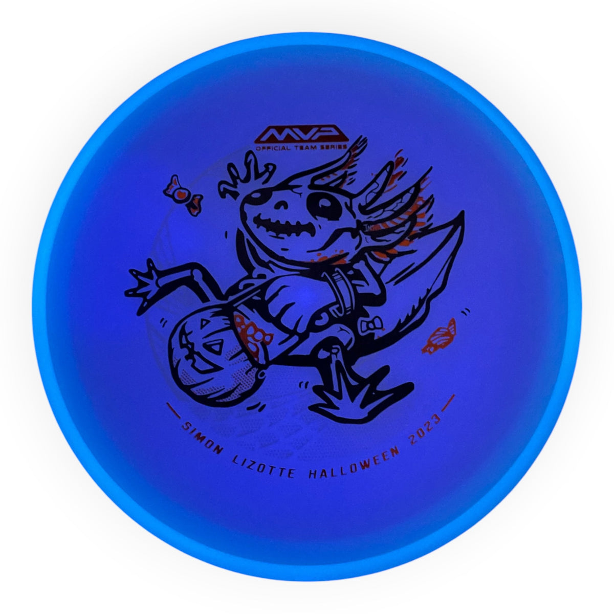 Axiom Discs Hex | Total Eclipse | Purple/Blue Rim 175-176g (Simon Lizotte) Disc Golf