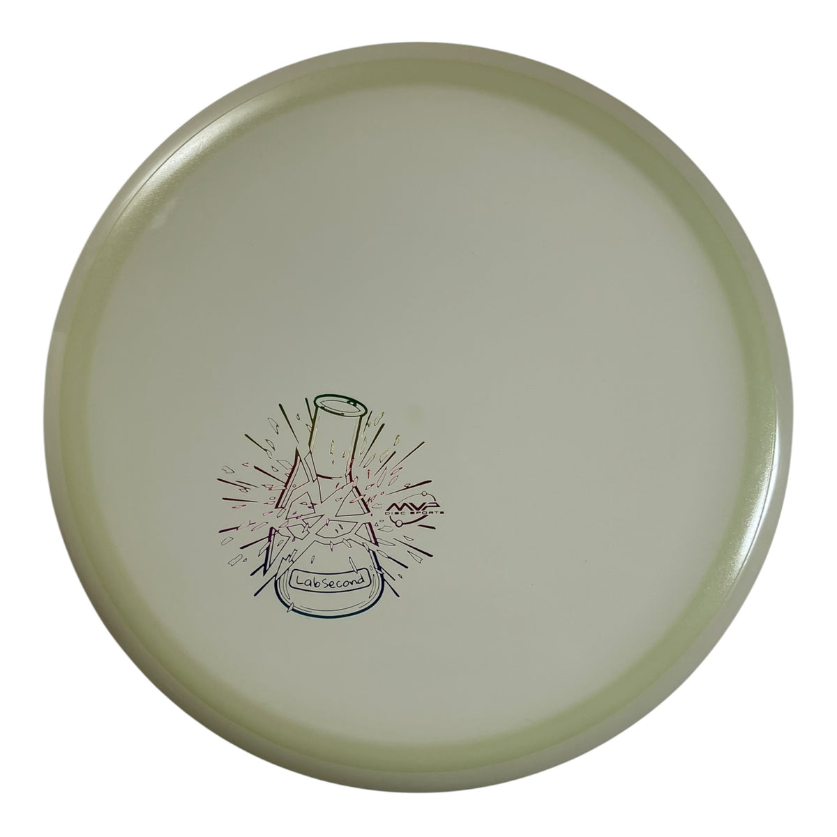 Axiom Discs Hex - Used Like New | Total Eclipse | Glow/Rainbow 176g (Lab Second) Disc Golf