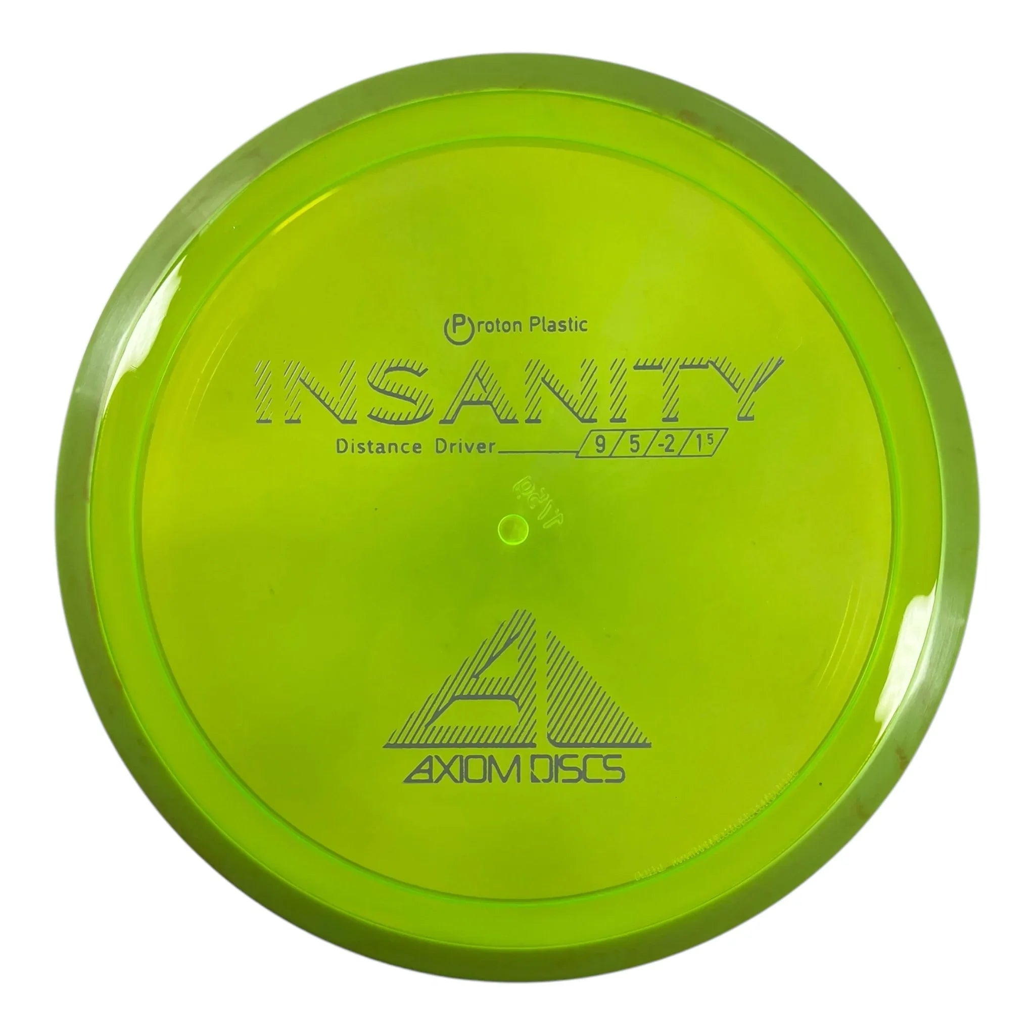 Axiom Discs Insanity | Proton | Green/Yellow 175g Disc Golf