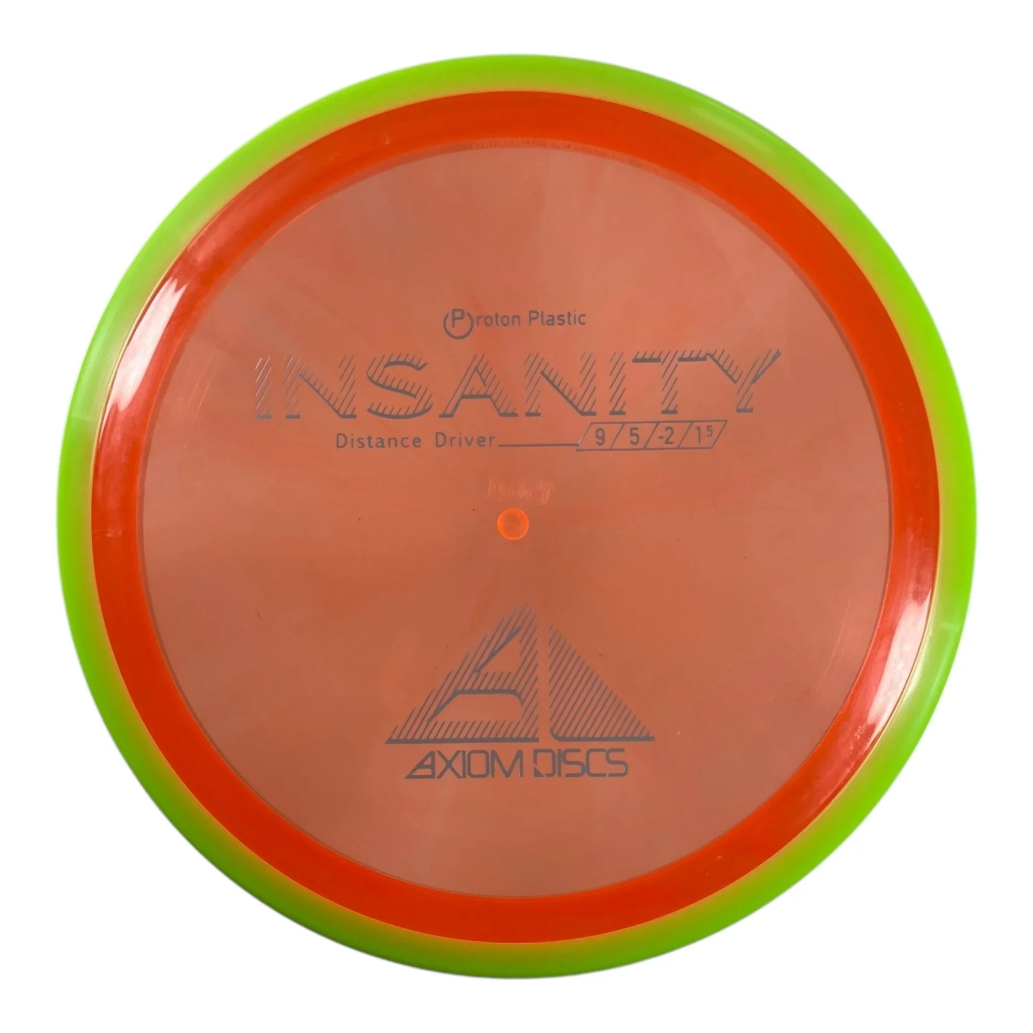 Axiom Discs Insanity | Proton | Orange/Green 156g Disc Golf