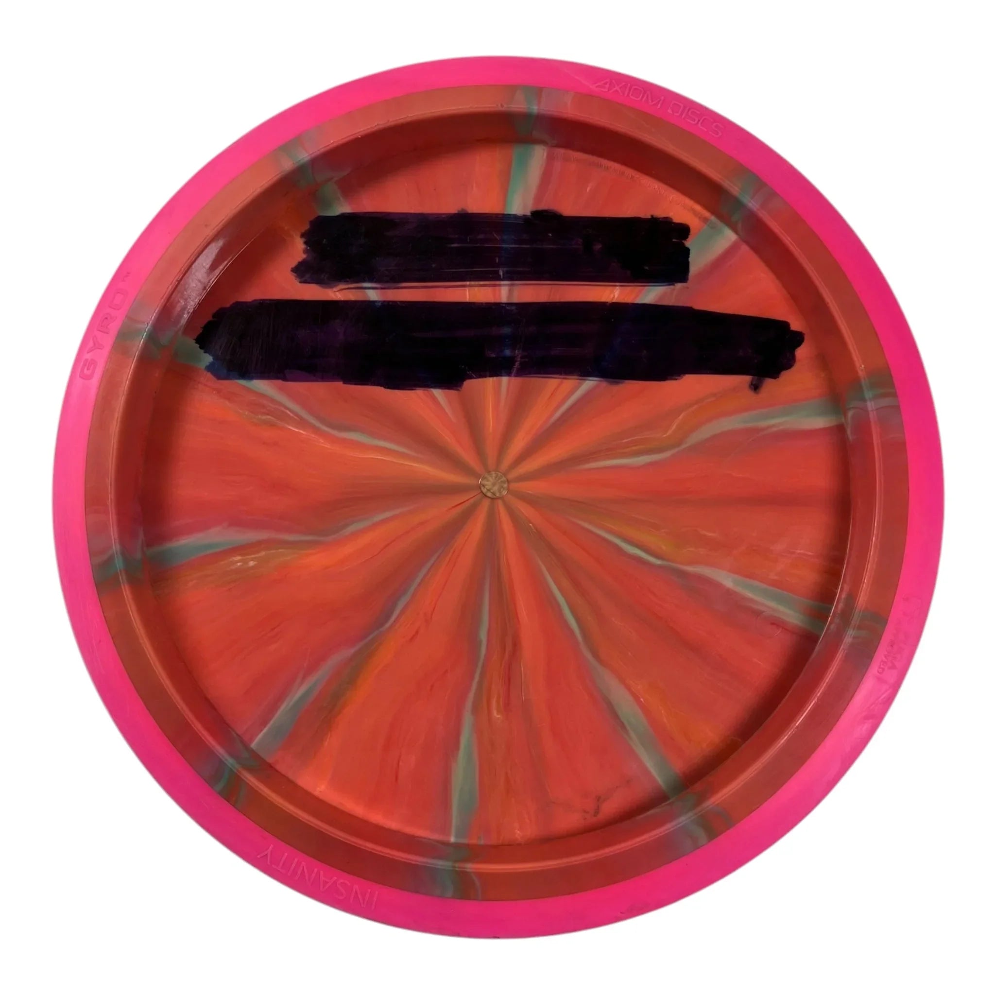 Axiom Discs Insanity - Used Fair | Cosmic Neutron | Orange/Pink 170g Disc Golf