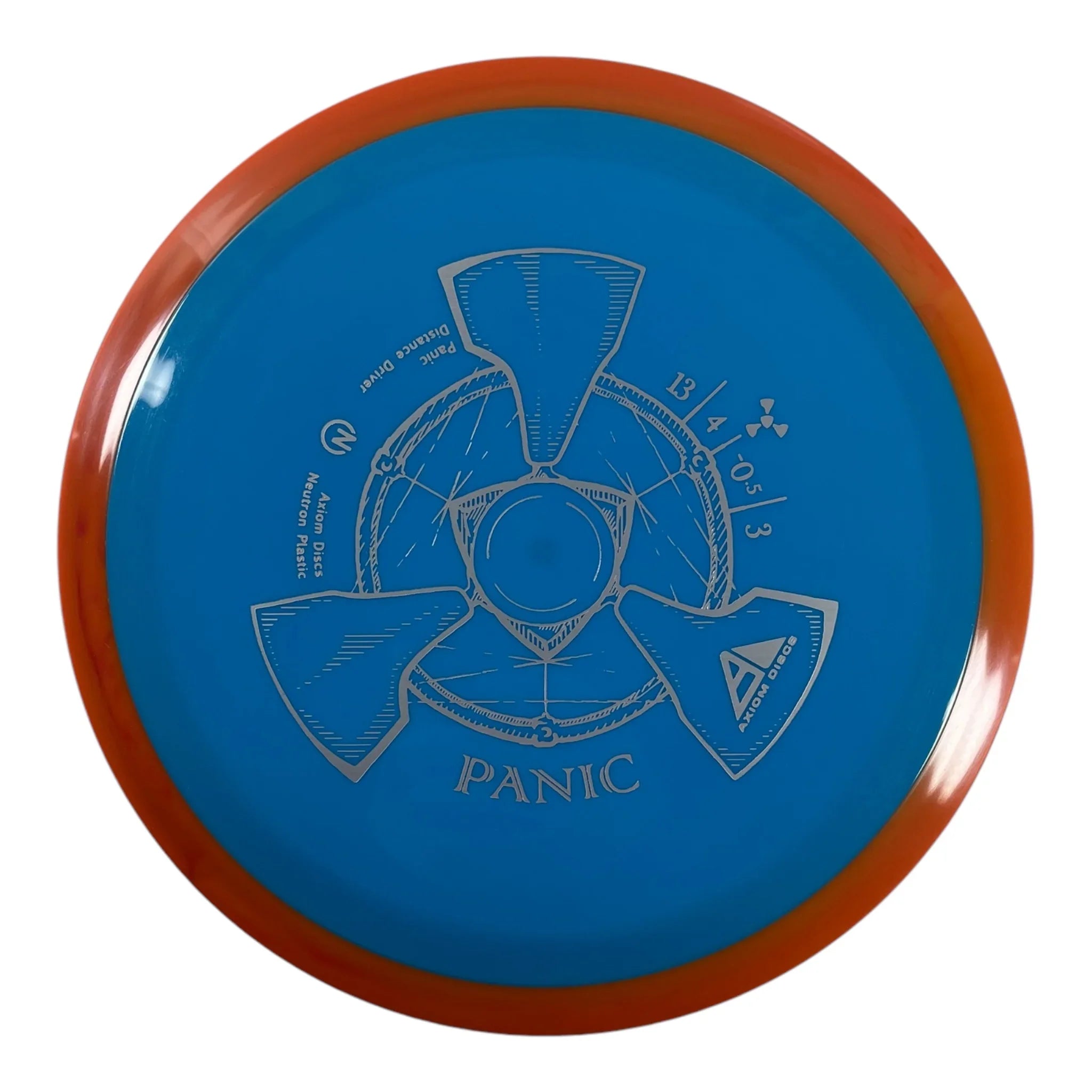 Axiom Discs Panic | Neutron | Blue/Orange 173g Disc Golf