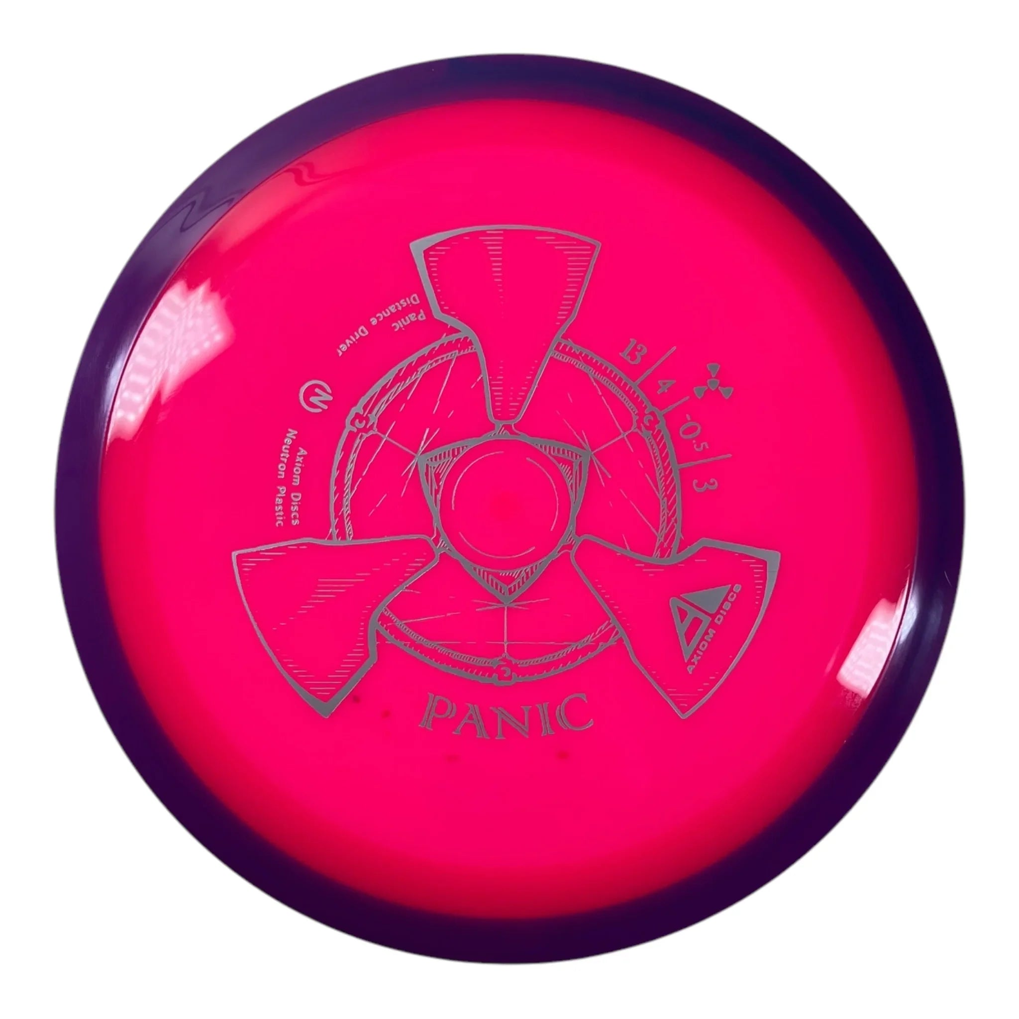Axiom Discs Panic | Neutron | Pink/Purple 174g Disc Golf