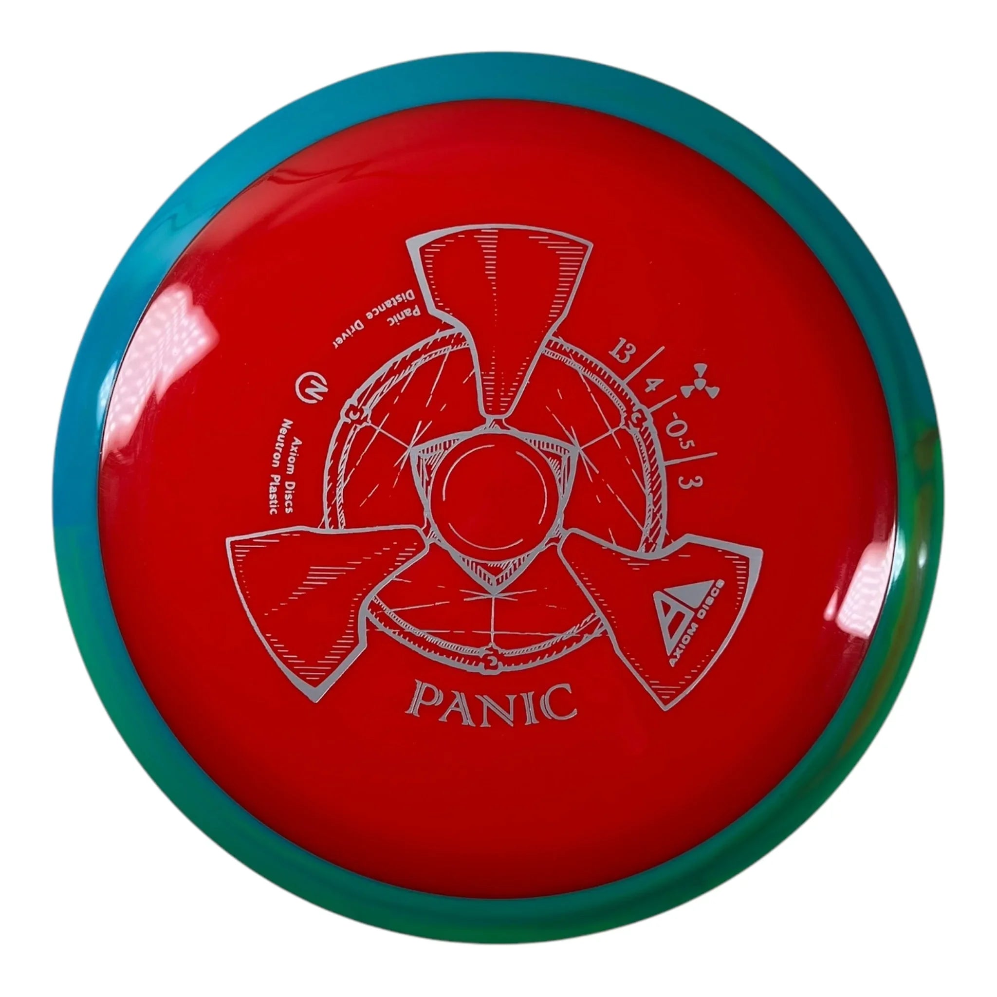 Axiom Discs Panic | Neutron | Red/Green 168g Disc Golf