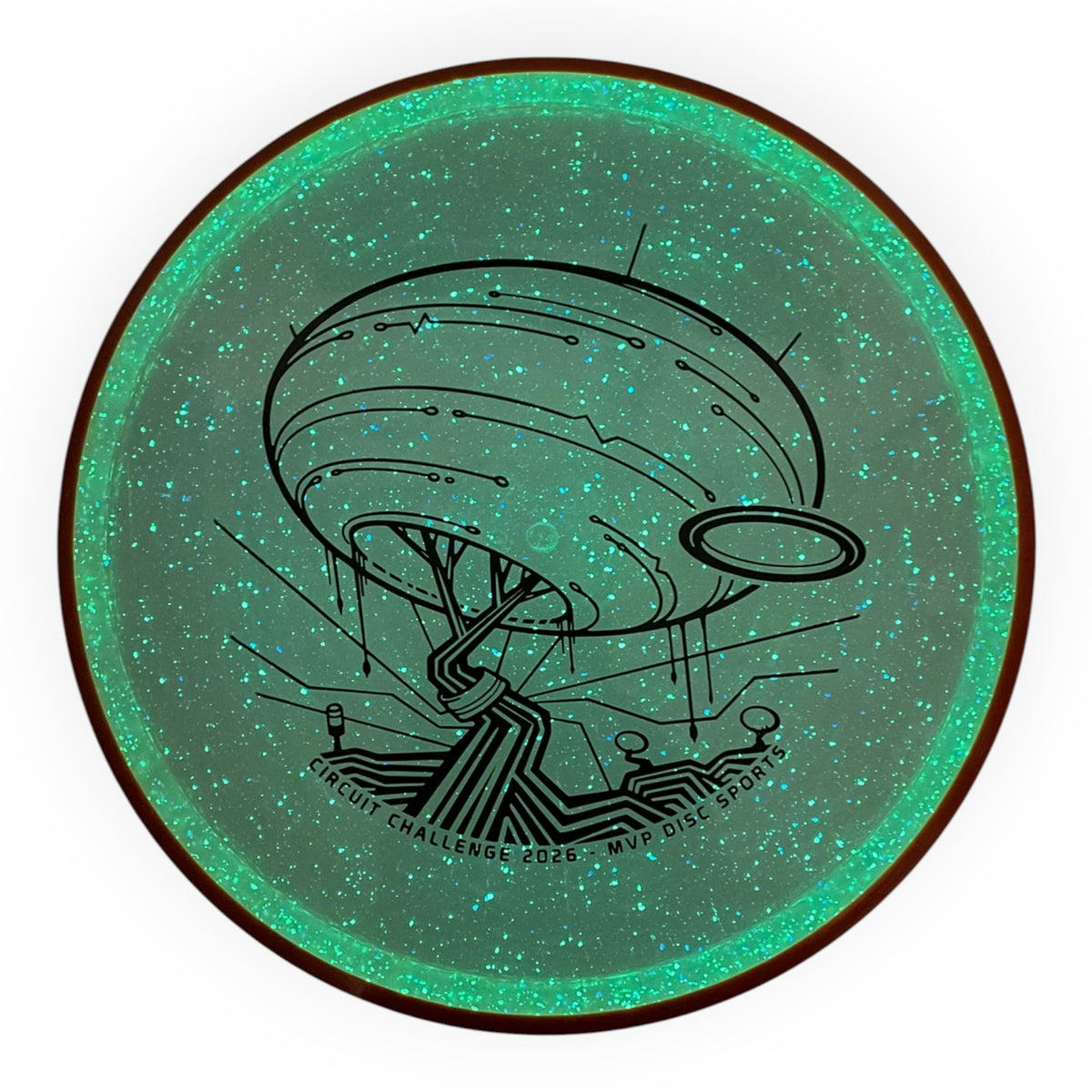 Axiom Discs Paradox | Particle Proton | Clear/Orange 177-178g (Circuit Challenge) Disc Golf
