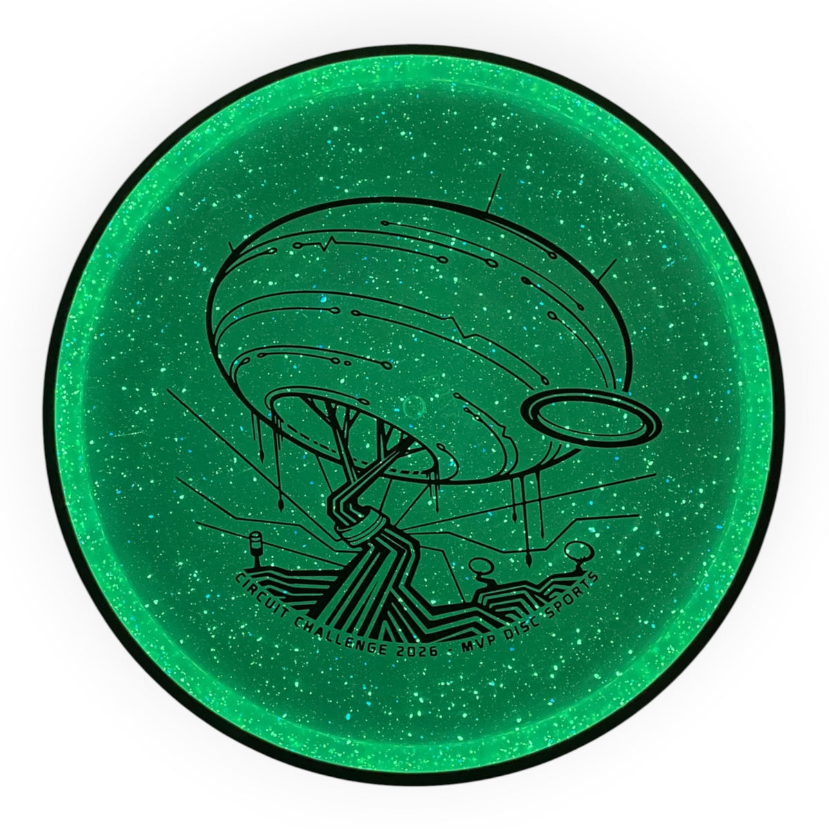 Axiom Discs Paradox | Particle Proton | Clear/Purple 178g (Circuit Challenge) Disc Golf