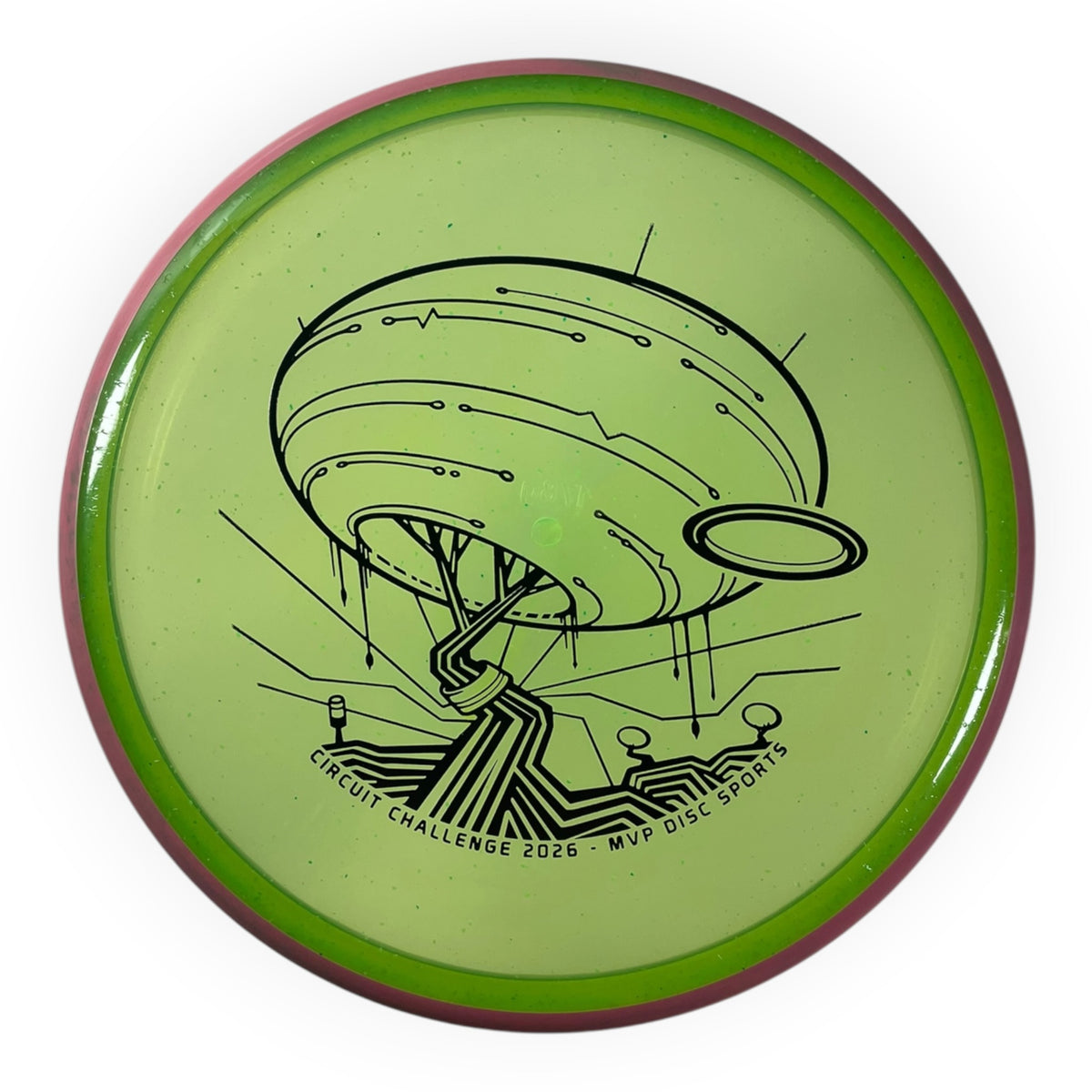 Axiom Discs Paradox | Particle Proton | Green/Pink 178g (Circuit Challenge) Disc Golf