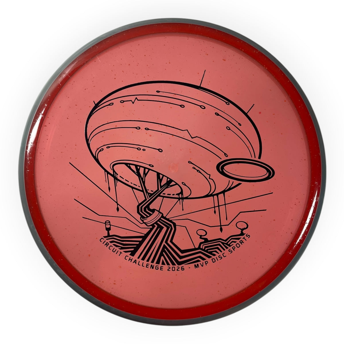 Axiom Discs Paradox | Particle Proton | Red/Grey 178g (Circuit Challenge) Disc Golf