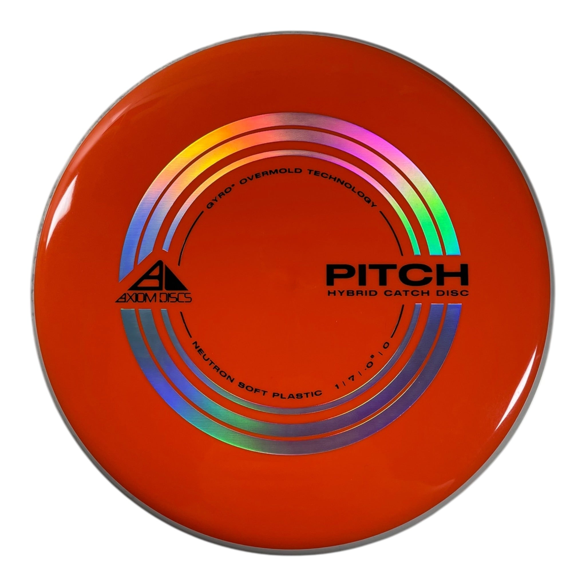Axiom Discs Pitch | Neutron Soft | Orange/White 163g Disc Golf
