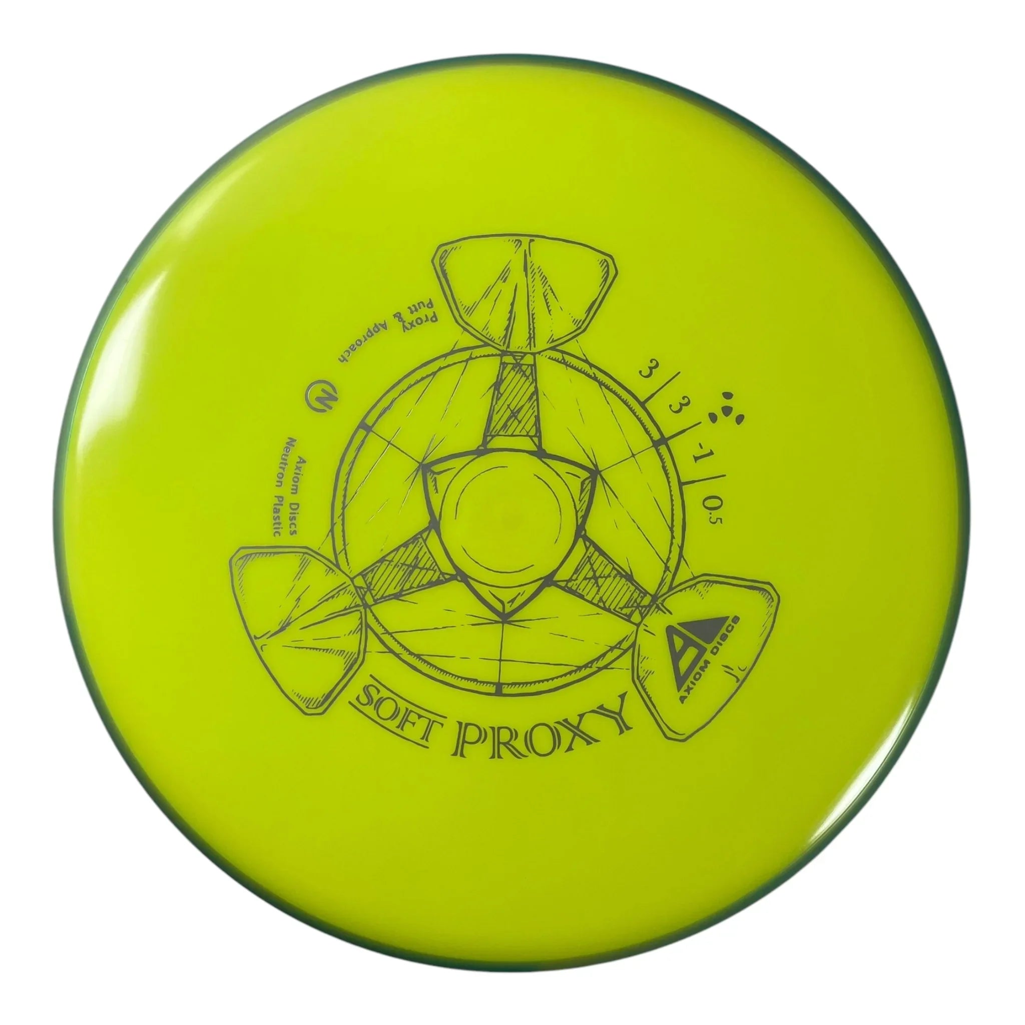 Axiom Discs Proxy | Soft Neutron | Yellow/Blue 171g Disc Golf