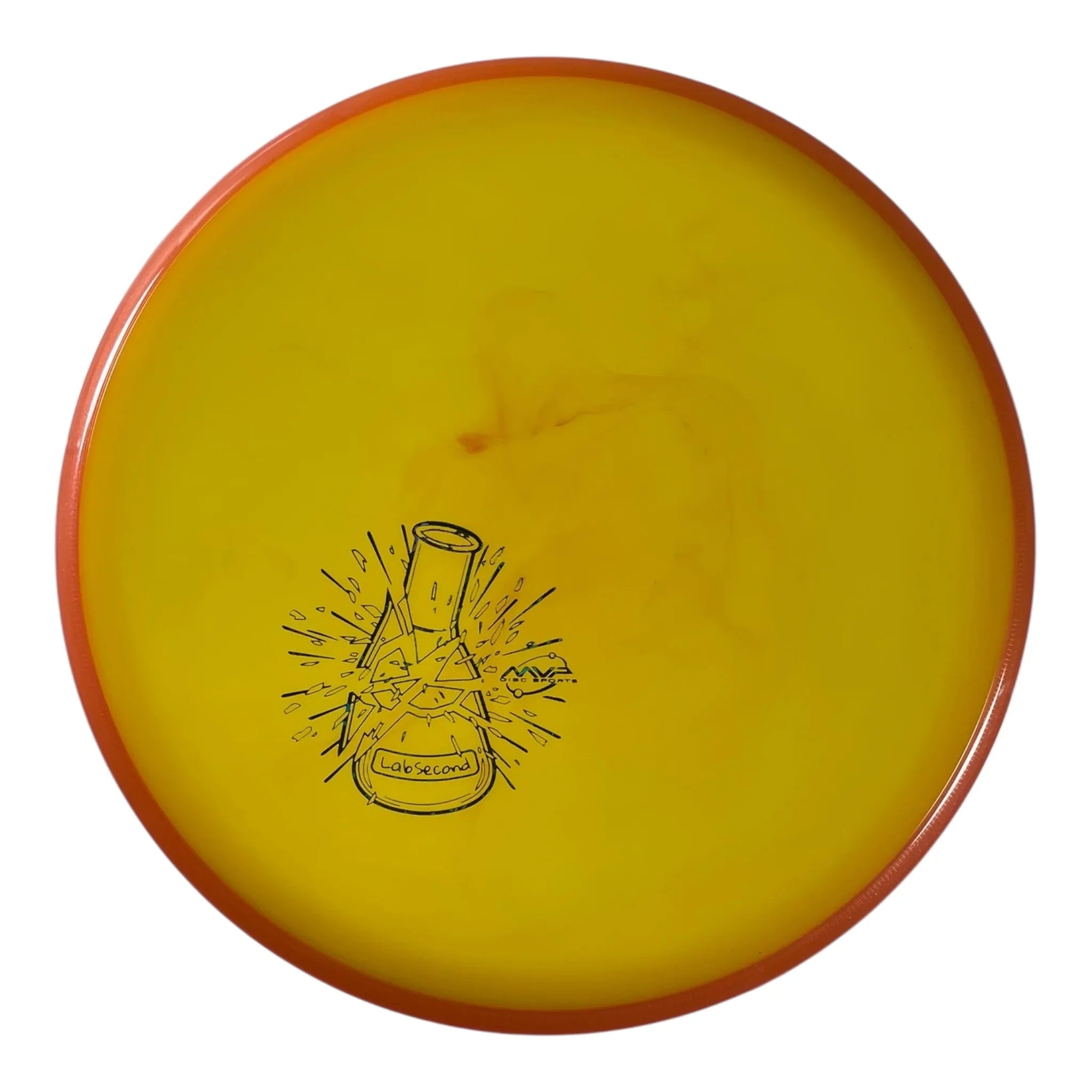 Axiom Discs Pyro - Lab Second | Prism Neutron | Yellow/Orange 176g Disc Golf