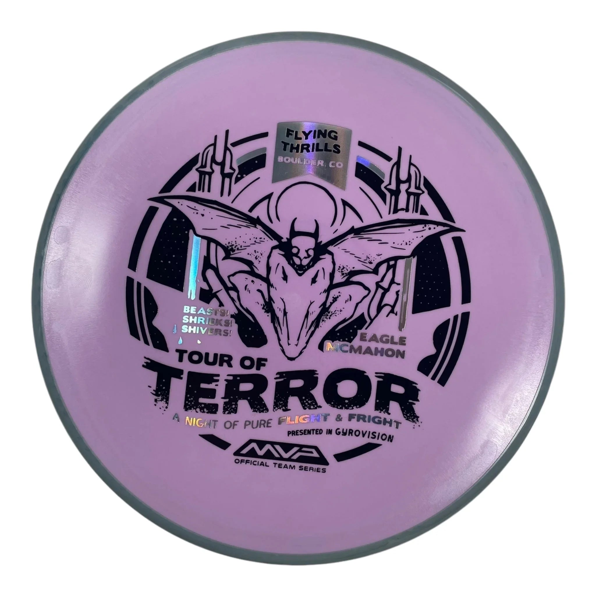 Axiom Discs Pyro | Fission | Pink/Black 178g (Eagle Mcmahon) Disc Golf