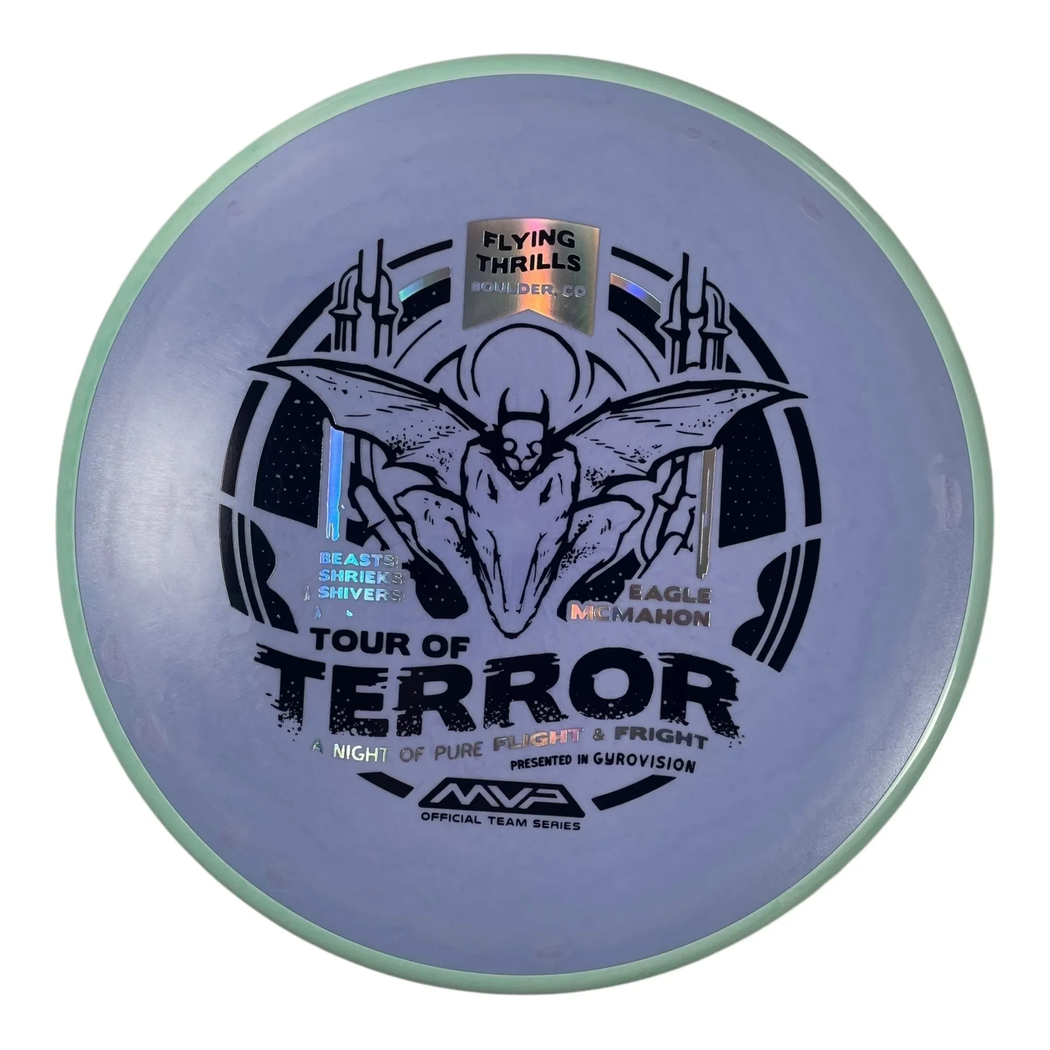Axiom Discs Pyro | Fission | Purple/Black 178g (Eagle Mcmahon) Disc Golf