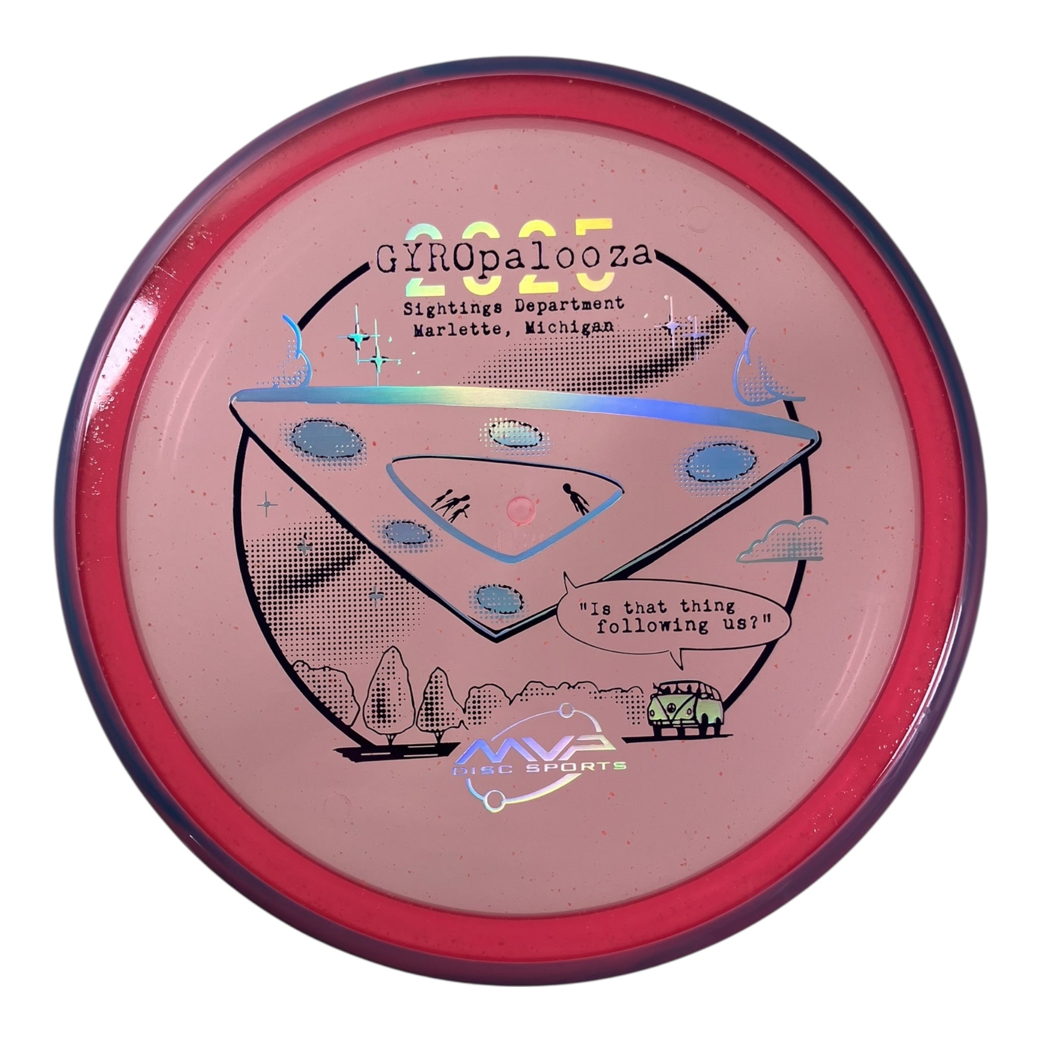 Axiom Discs Pyro | Particle Glow Proton | Pink/Purple 178g (Gyropalooza 2025) Disc Golf