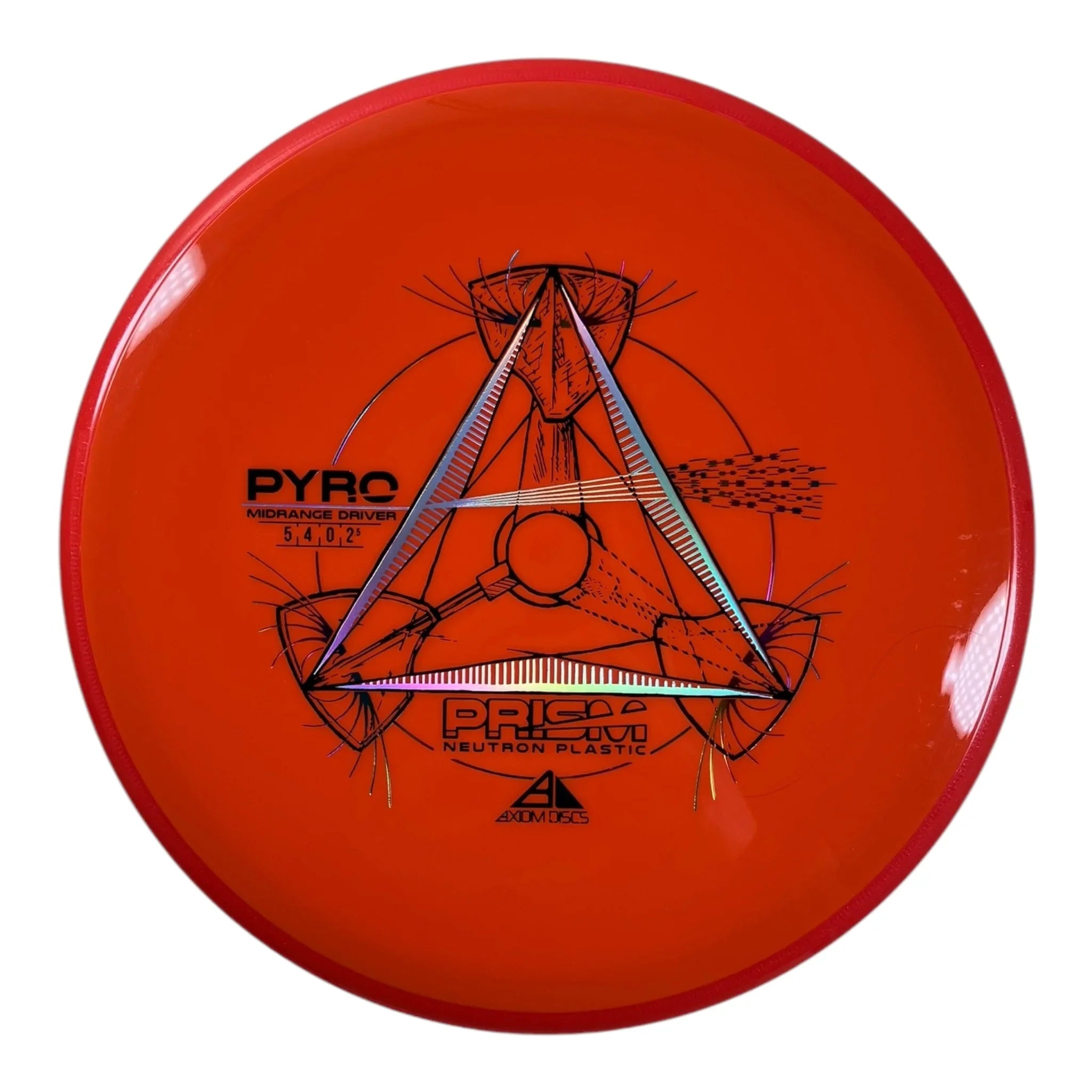 Axiom Discs Pyro | Prism Neutron | Orange/Pink 178g Disc Golf