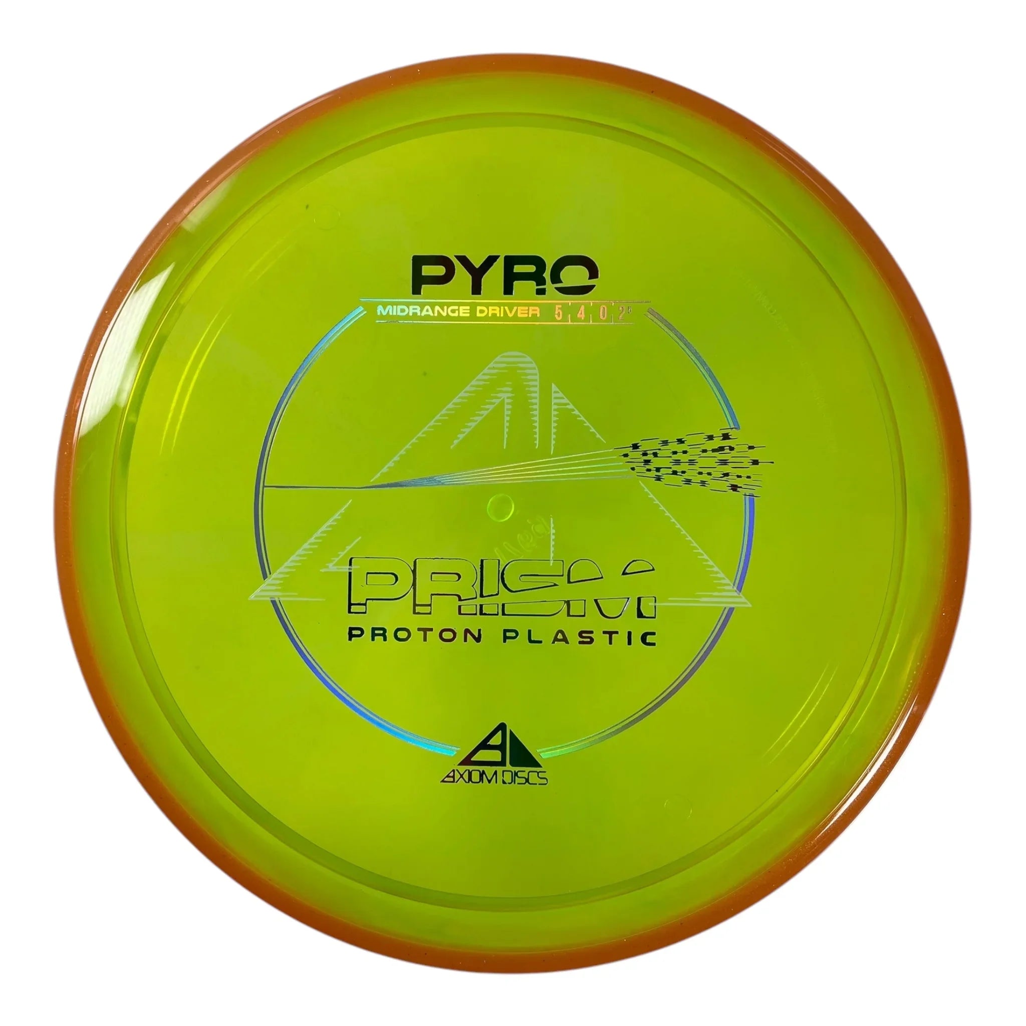 Axiom Discs Pyro | Prism Proton | Green/Orange 176g Disc Golf