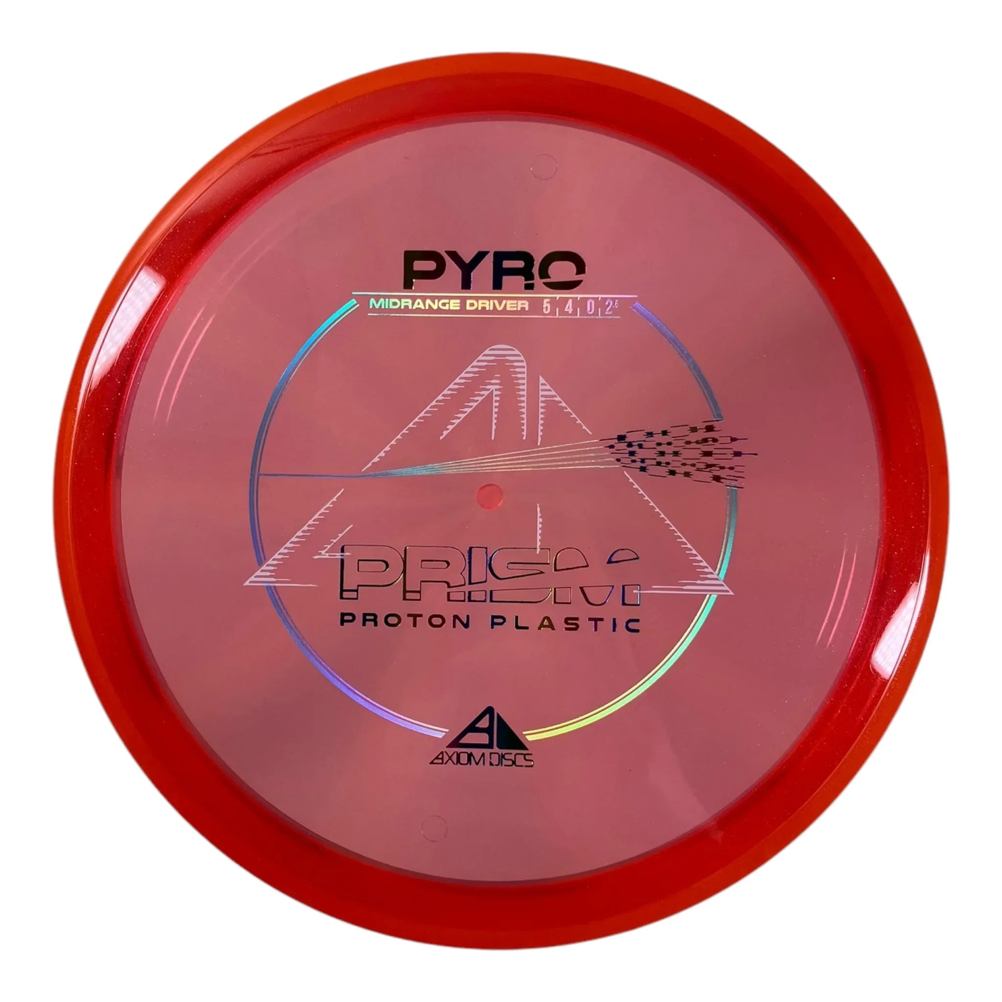 Axiom Discs Pyro | Prism Proton | Orange/Rainbow 177g Disc Golf