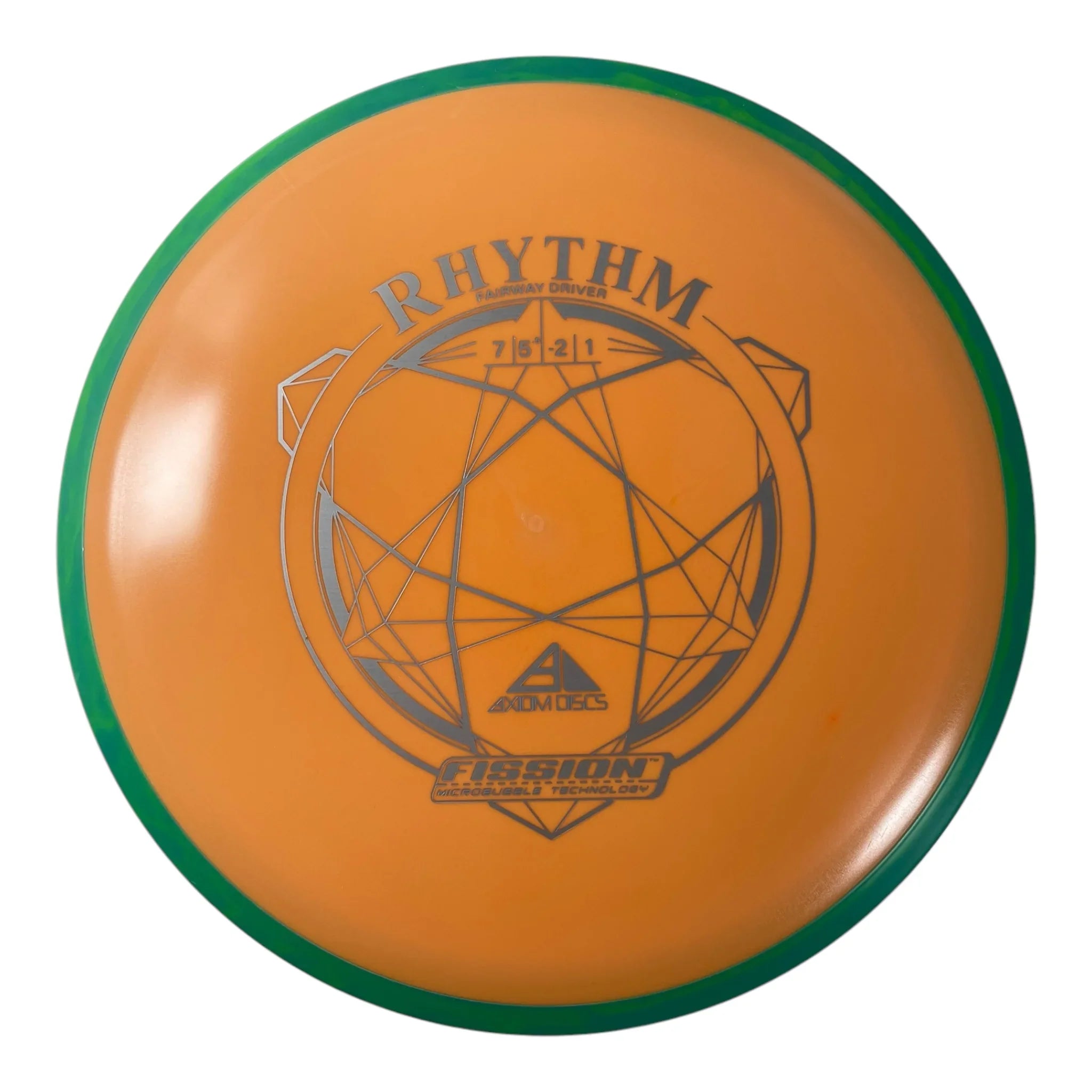 Axiom Discs Rhythm | Fission | Orange/Green 158g Disc Golf