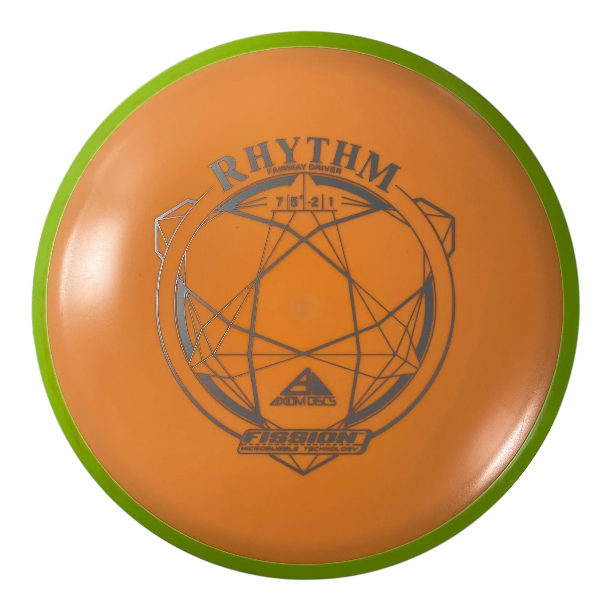 Axiom Discs Rhythm | Fission | Orange/Yellow 166g Disc Golf