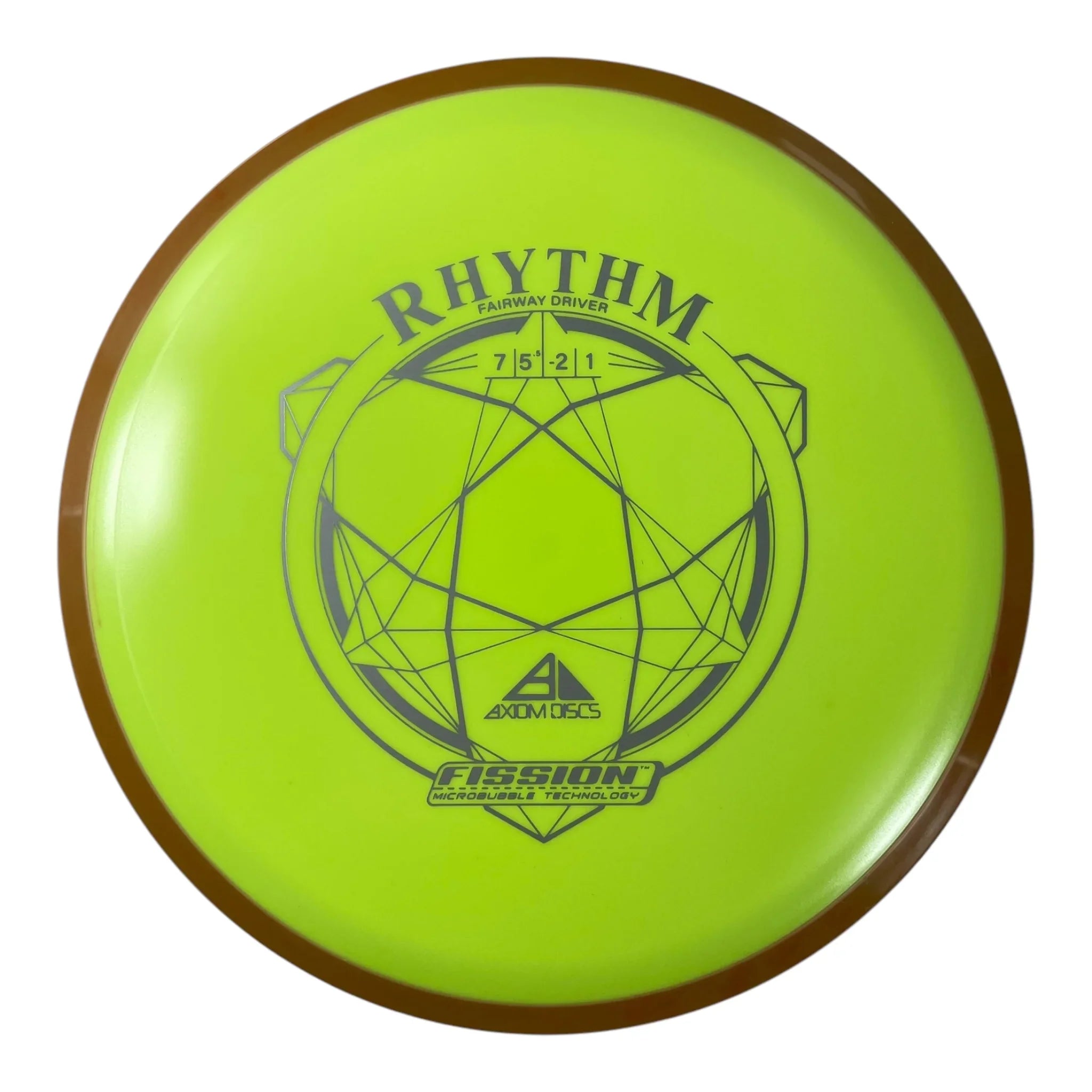 Axiom Discs Rhythm | Fission | Yellow/Orange 171g Disc Golf