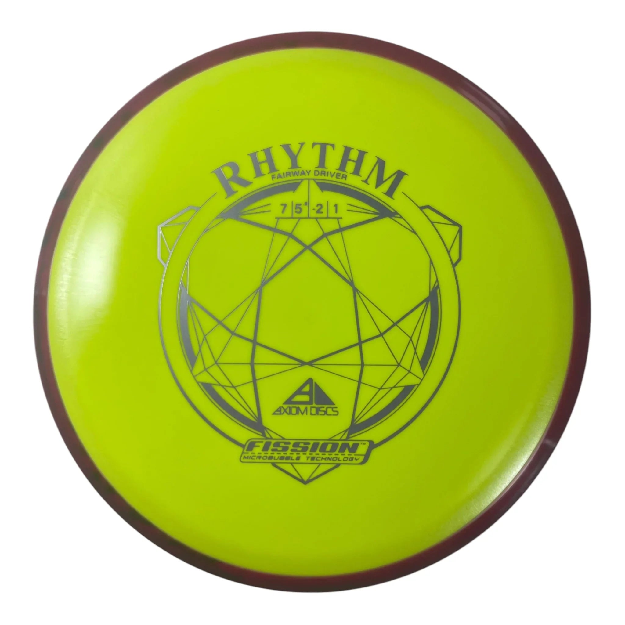 Axiom Discs Rhythm | Fission | Yellow/Pink 163g Disc Golf