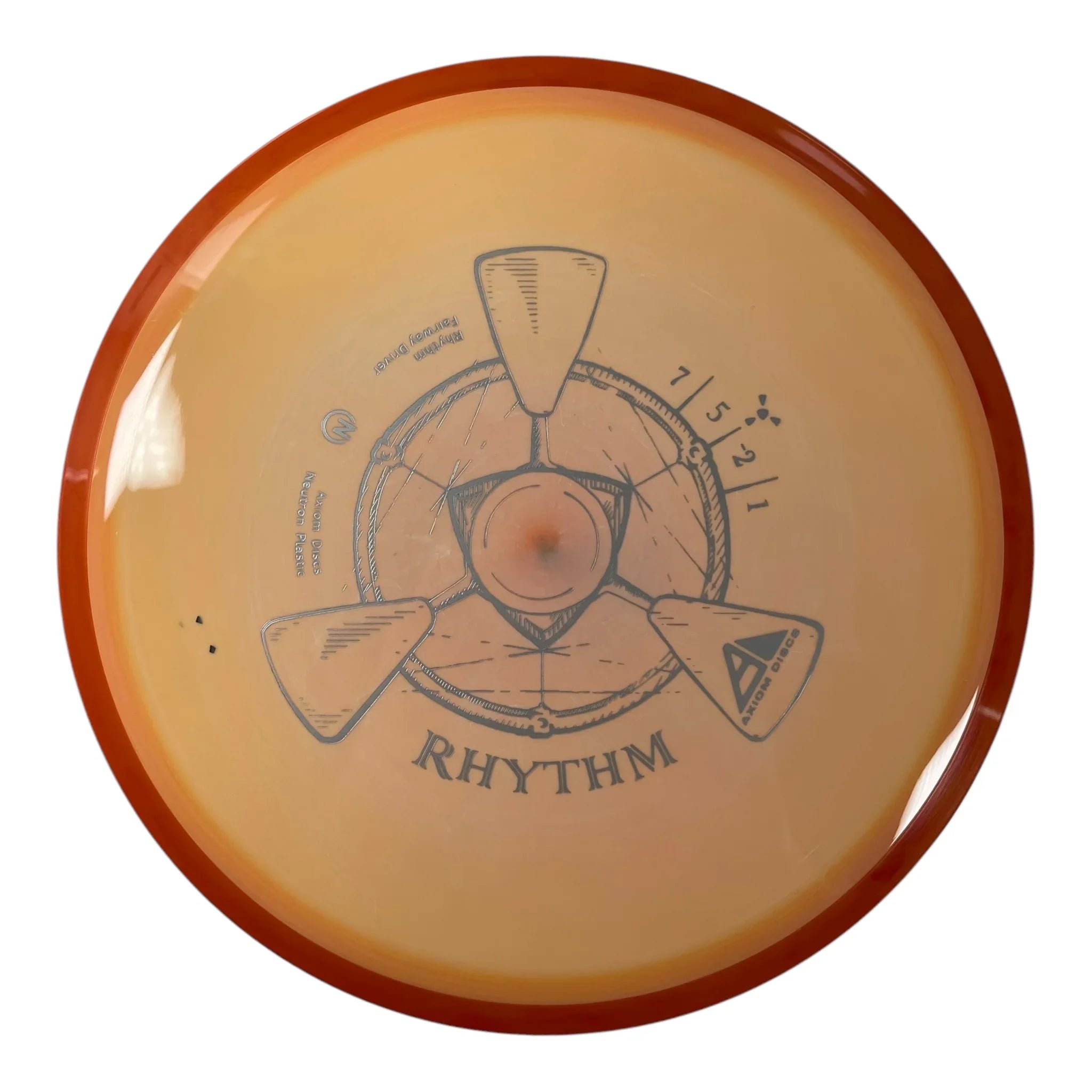 Axiom Discs Rhythm | Neutron | Orange/Orange 166g Disc Golf