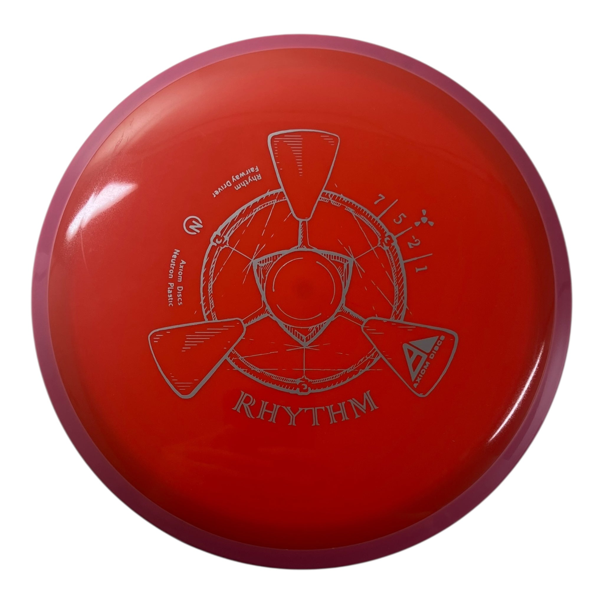 Axiom Discs Rhythm | Neutron | Orange/Pink 175g Disc Golf