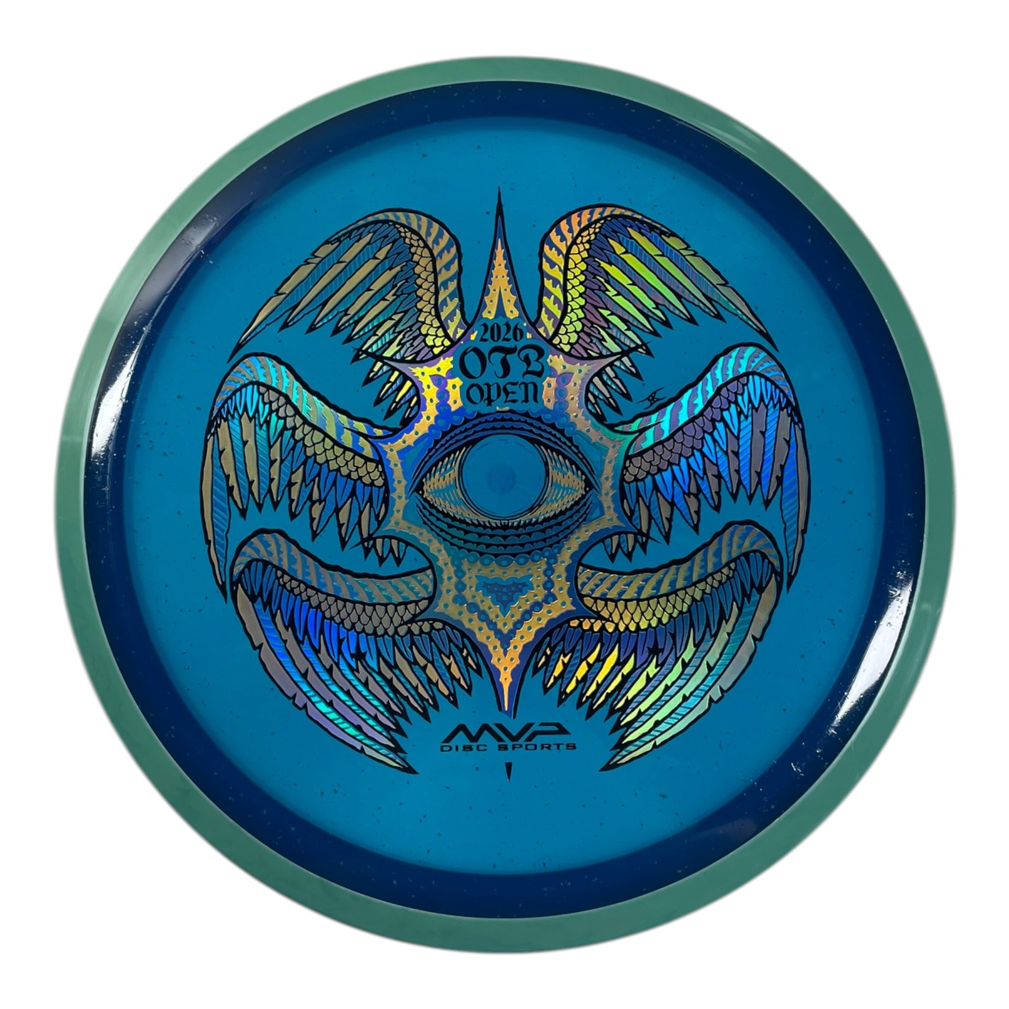 Axiom Discs Rhythm | Particle Glow Proton Soft | Blue/Teal 174g (OTB Open 2026) Disc Golf