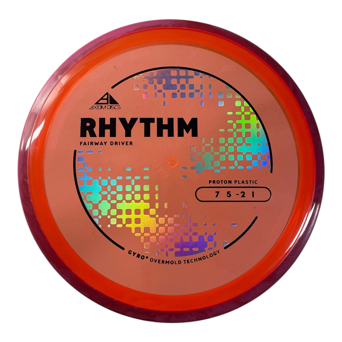 Axiom Discs Rhythm | Proton | Orange/Pink 174g (Project Lab Coat) Disc Golf