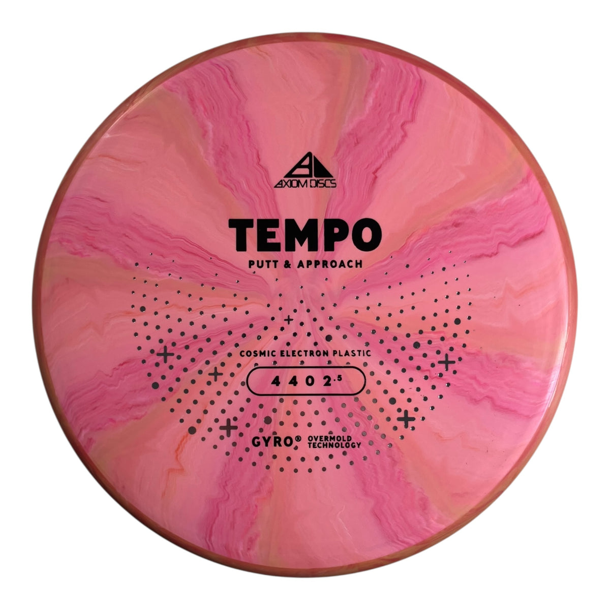 Axiom Discs Tempo | Cosmic Electron | Pink/Orange 165g (Project Lab Coat) Disc Golf