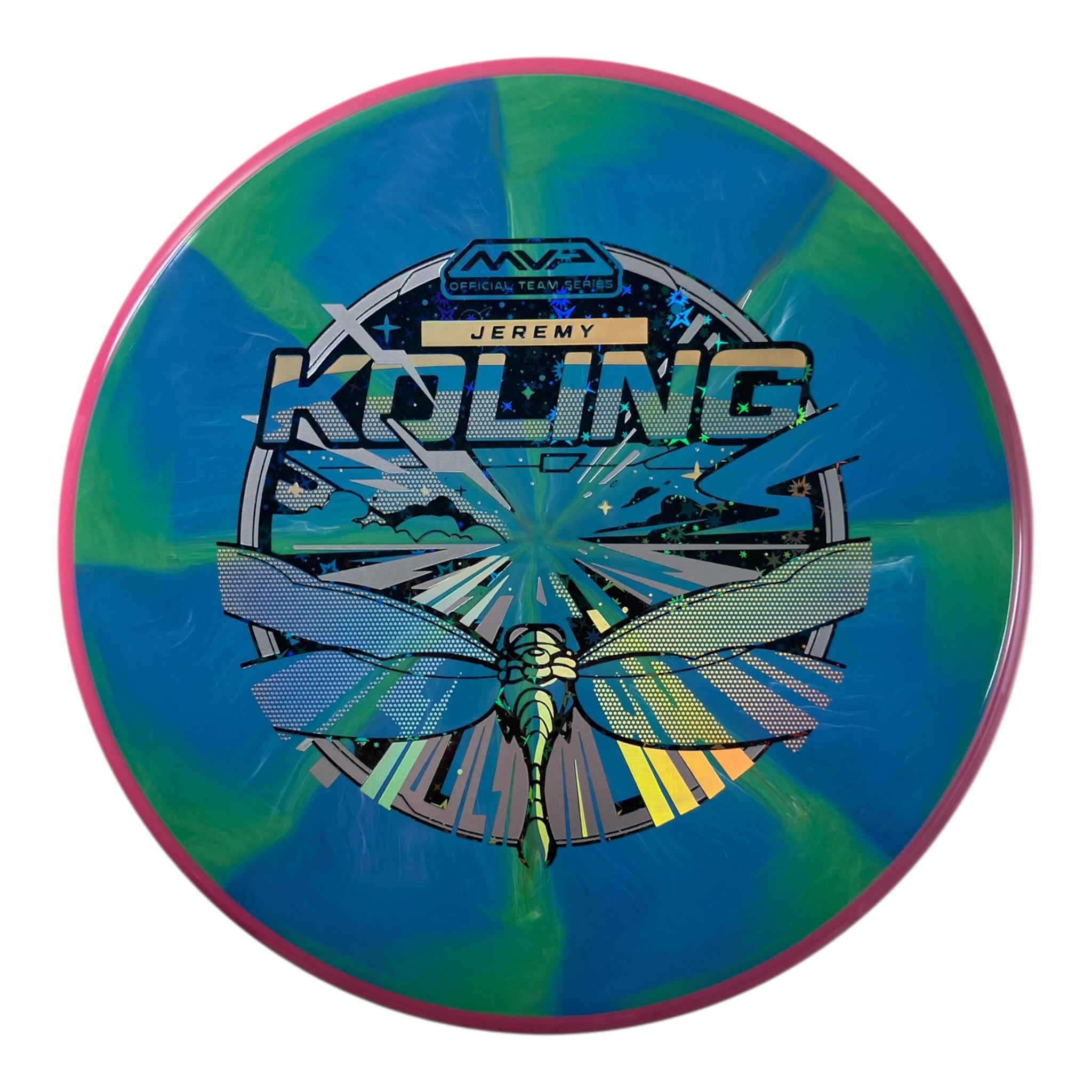 Axiom Discs Tempo | Cosmic Neutron | Blue/Pink 171g (Jeremy Koling) Disc Golf