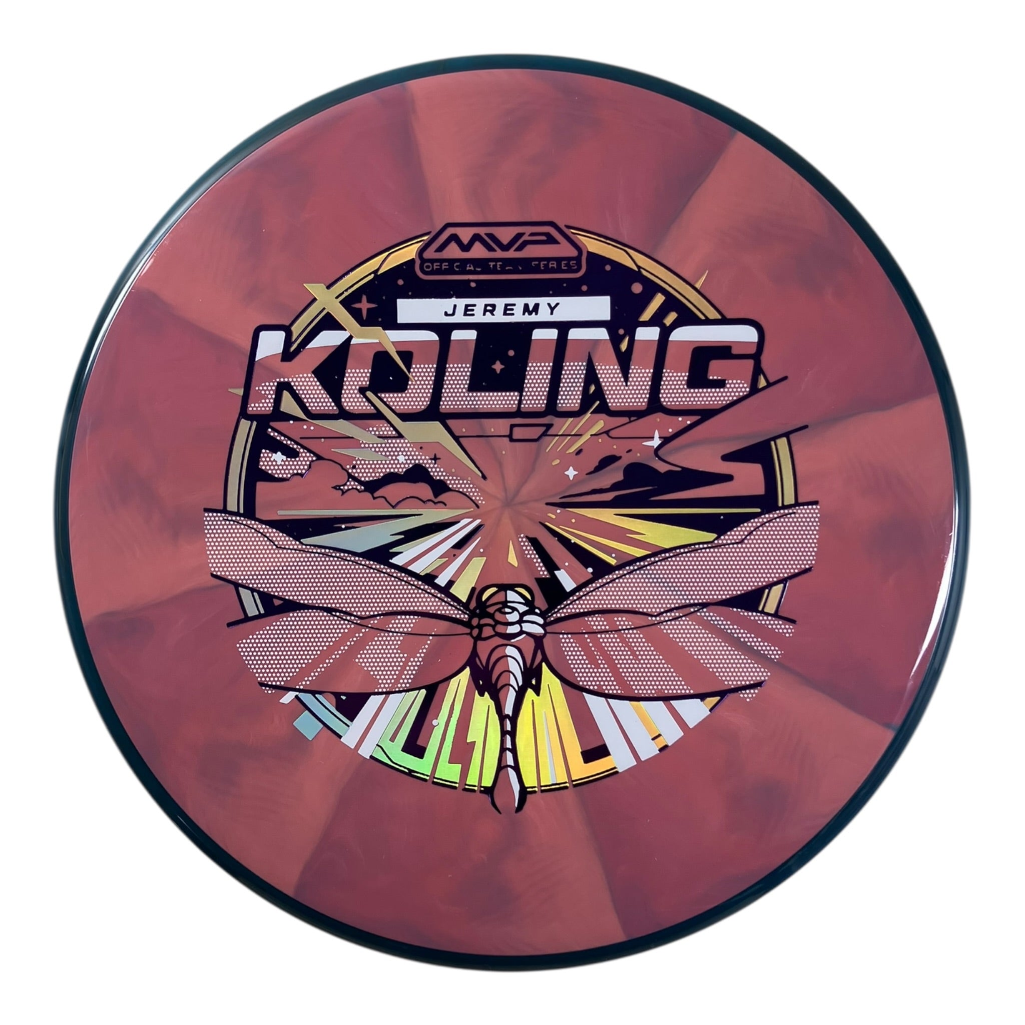 Axiom Discs Tempo | Cosmic Neutron | Pink/Navy 166g (Jeremy Koling) Disc Golf