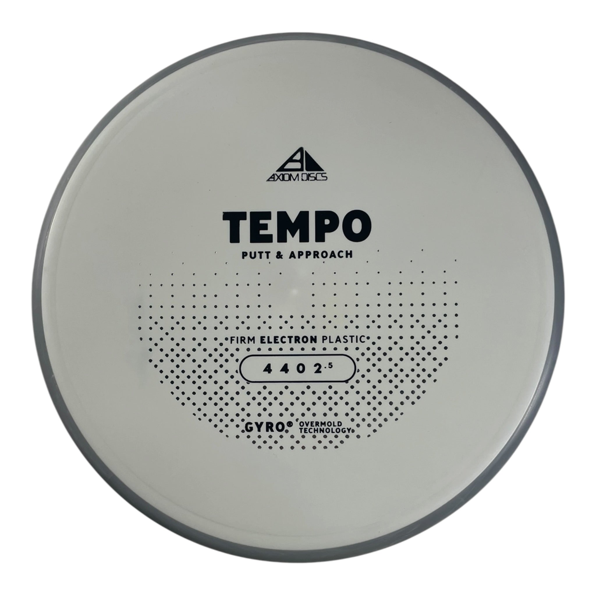 Axiom Discs Tempo | Electron Firm | White/Grey 172g (Project Lab Coat) Disc Golf