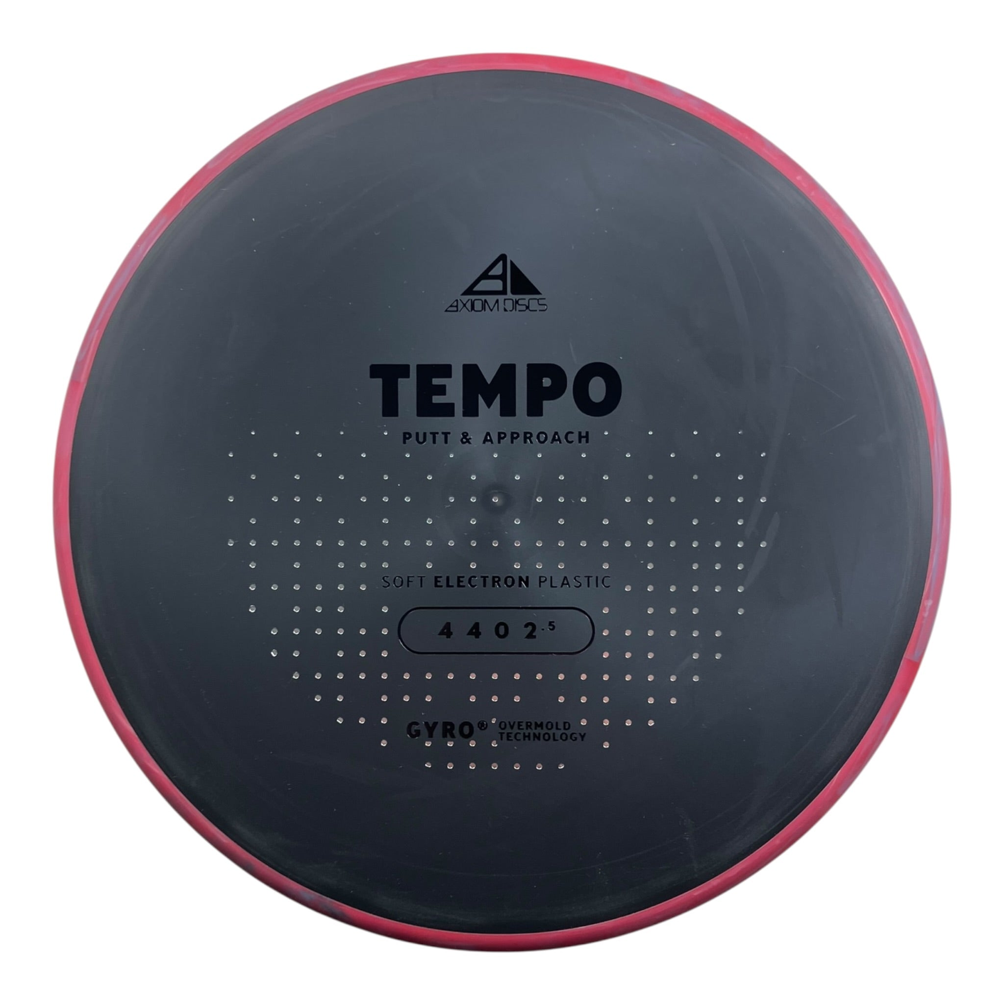 Axiom Discs Tempo | Electron Soft | Black/Red 173g (Project Lab Coat) Disc Golf