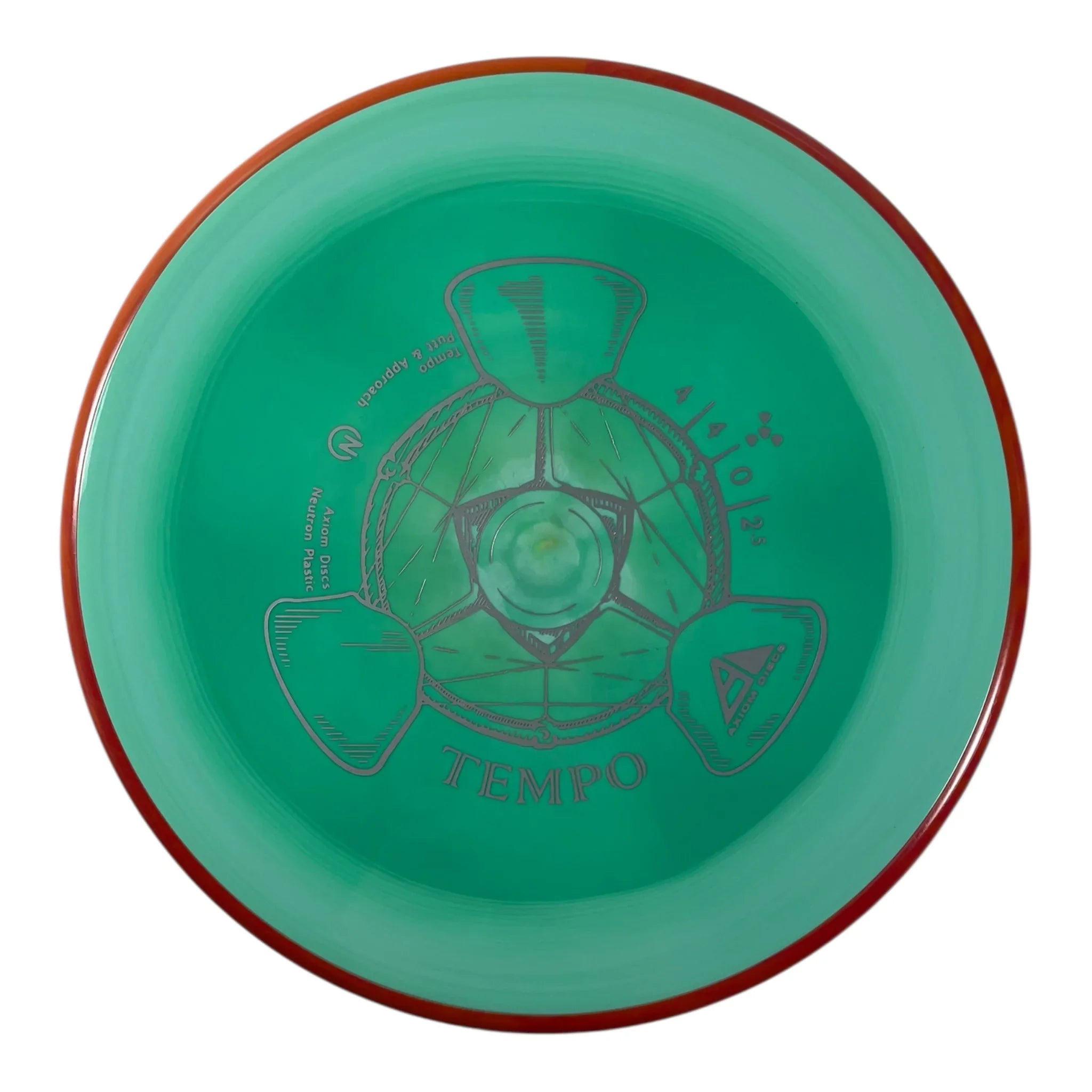 Axiom Discs Tempo | Neutron | Green/Orange 172g Disc Golf