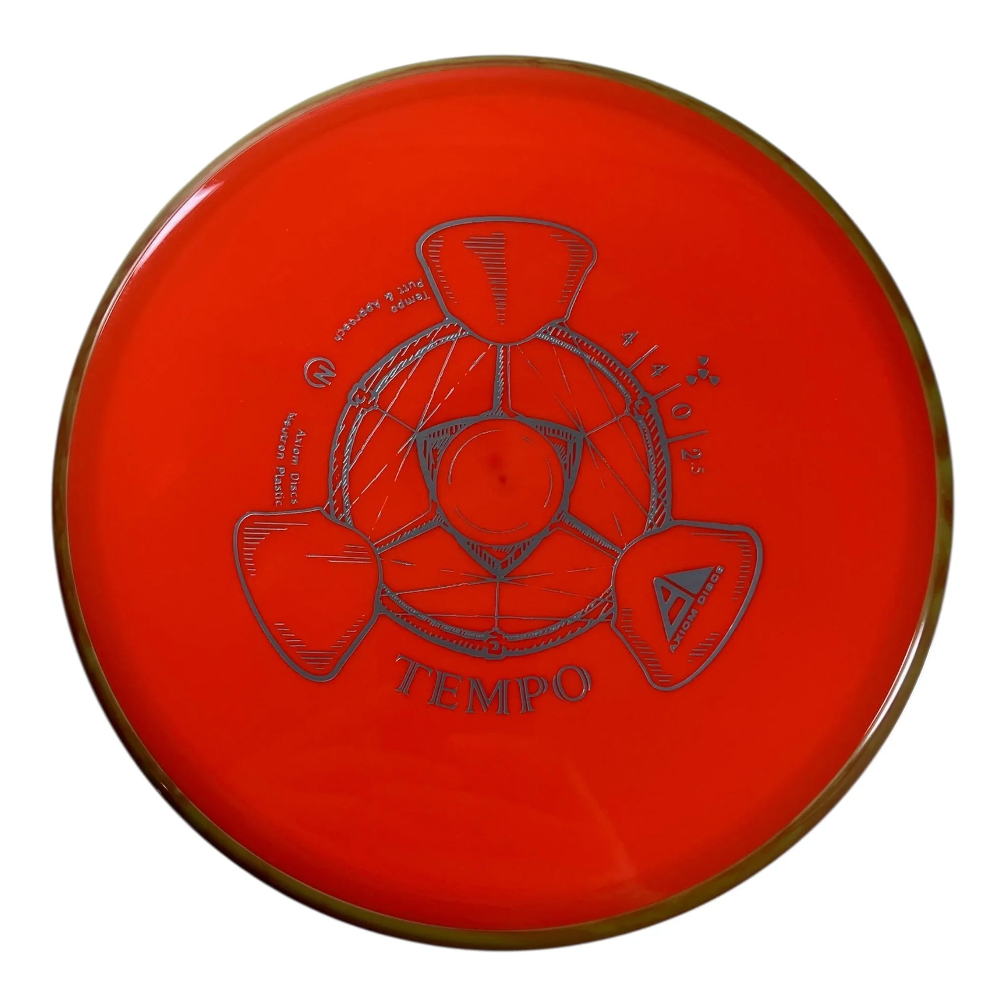 Axiom Discs Tempo | Neutron | Orange/Yellow 172g Disc Golf