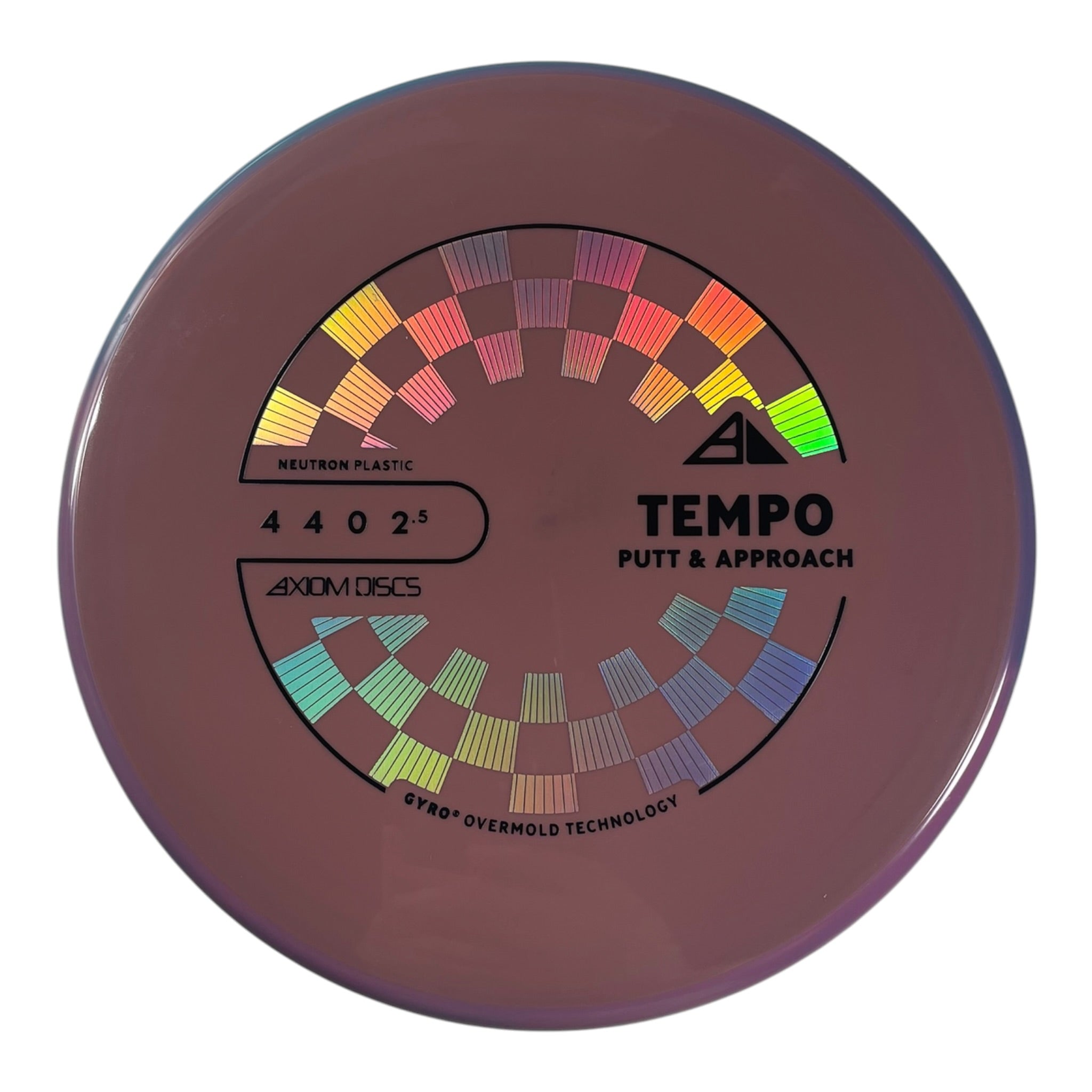 Axiom Discs Tempo | Neutron | Pink/Purple 168g (Project Lab Coat) Disc Golf