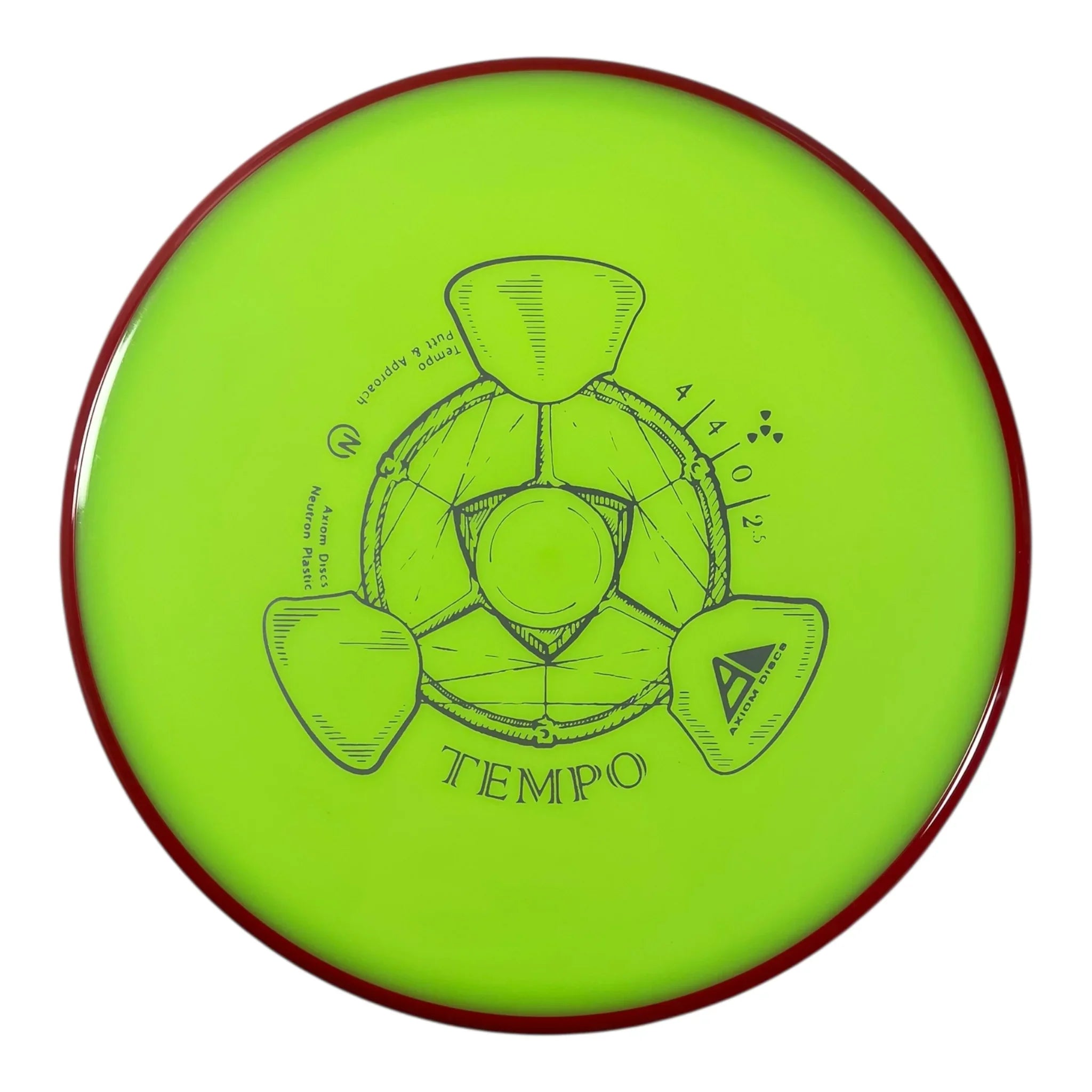 Axiom Discs Tempo | Neutron | Yellow/Red 165g Disc Golf