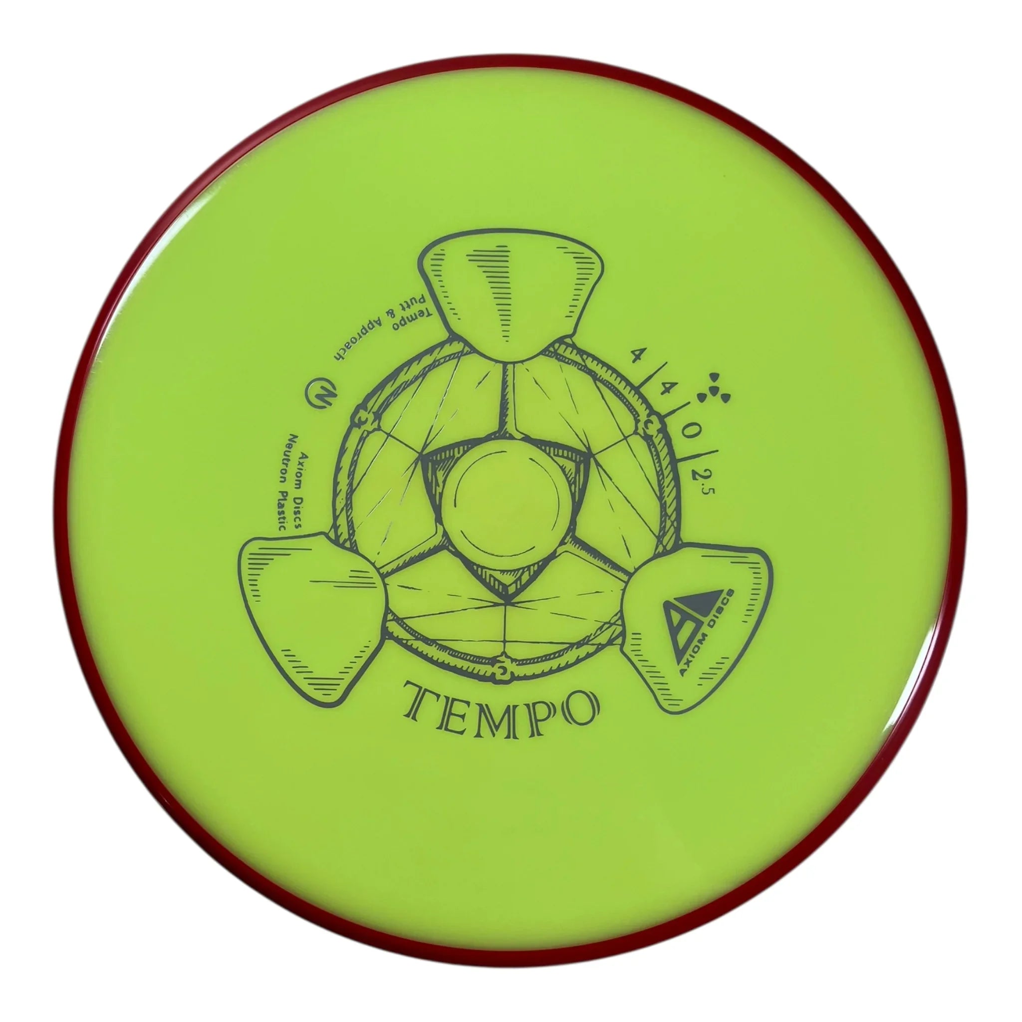 Axiom Discs Tempo | Neutron | Green/Pink 174g Disc Golf