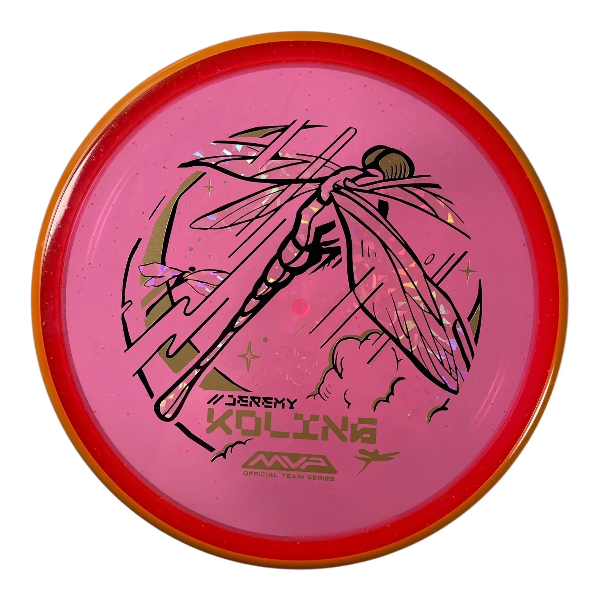 Axiom Discs Tempo | Particle Glow Proton | Red/Orange 170g (Jeremy Koling) Disc Golf
